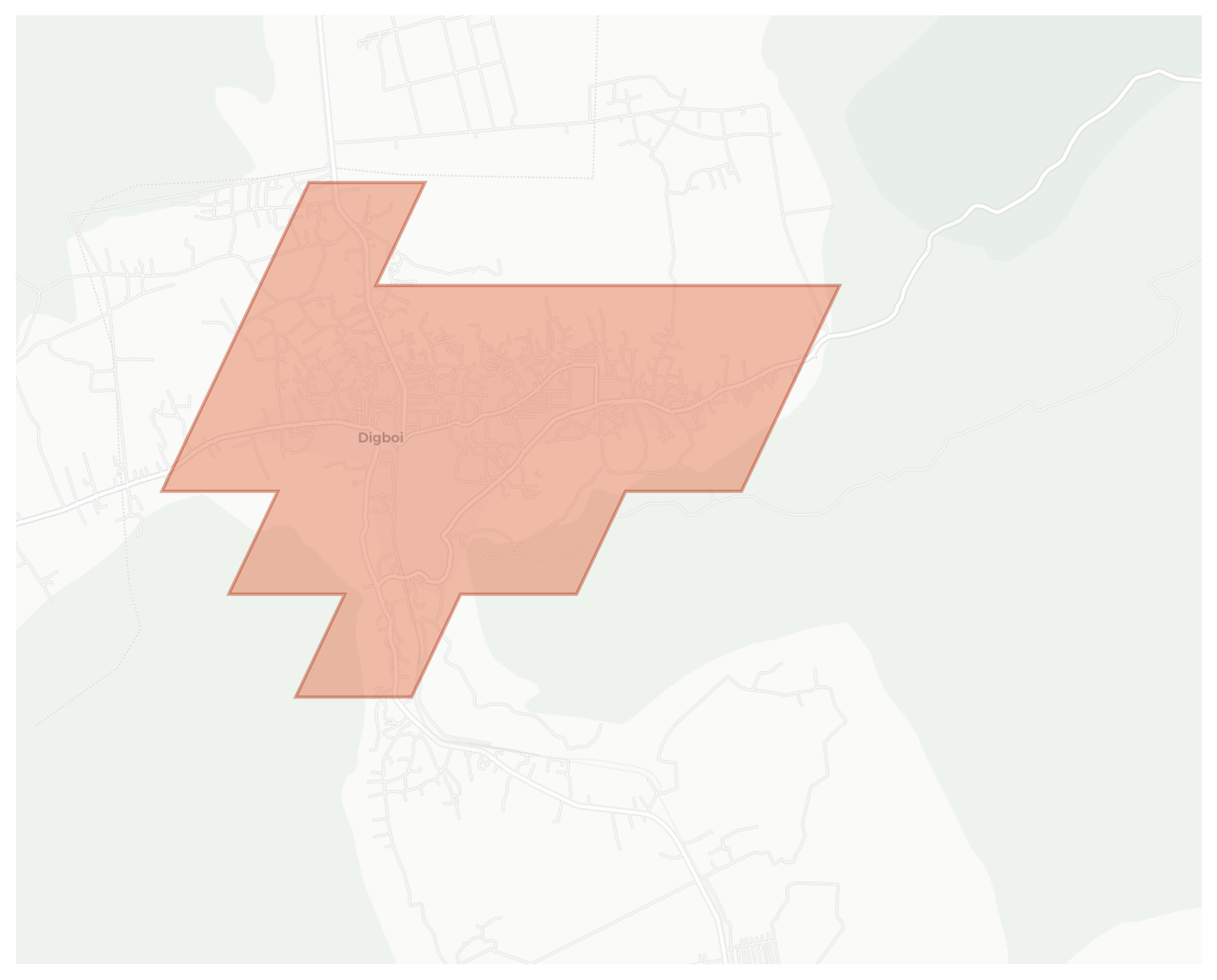 Digboi geographic map