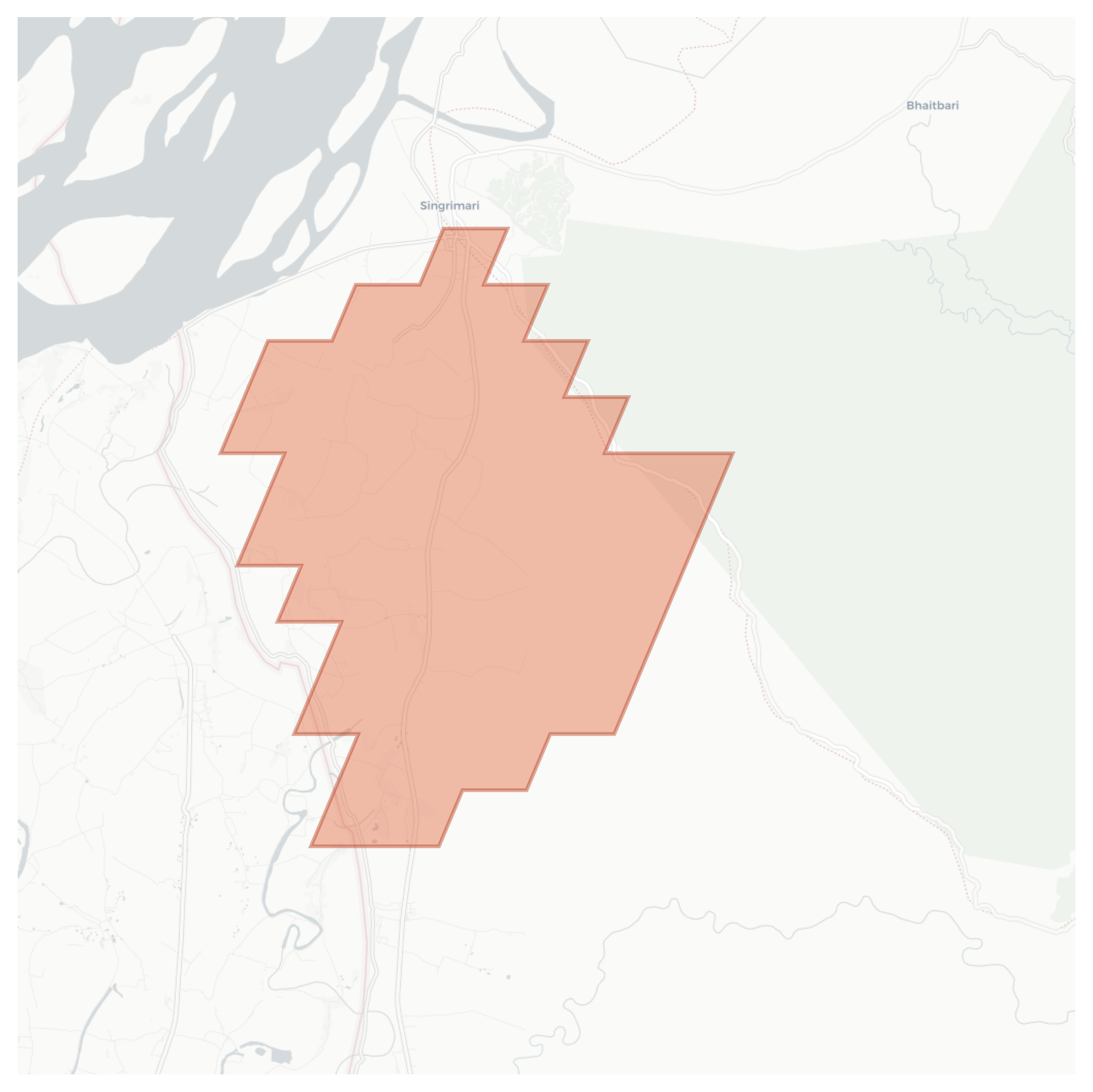 Hatsinigmari geographic map