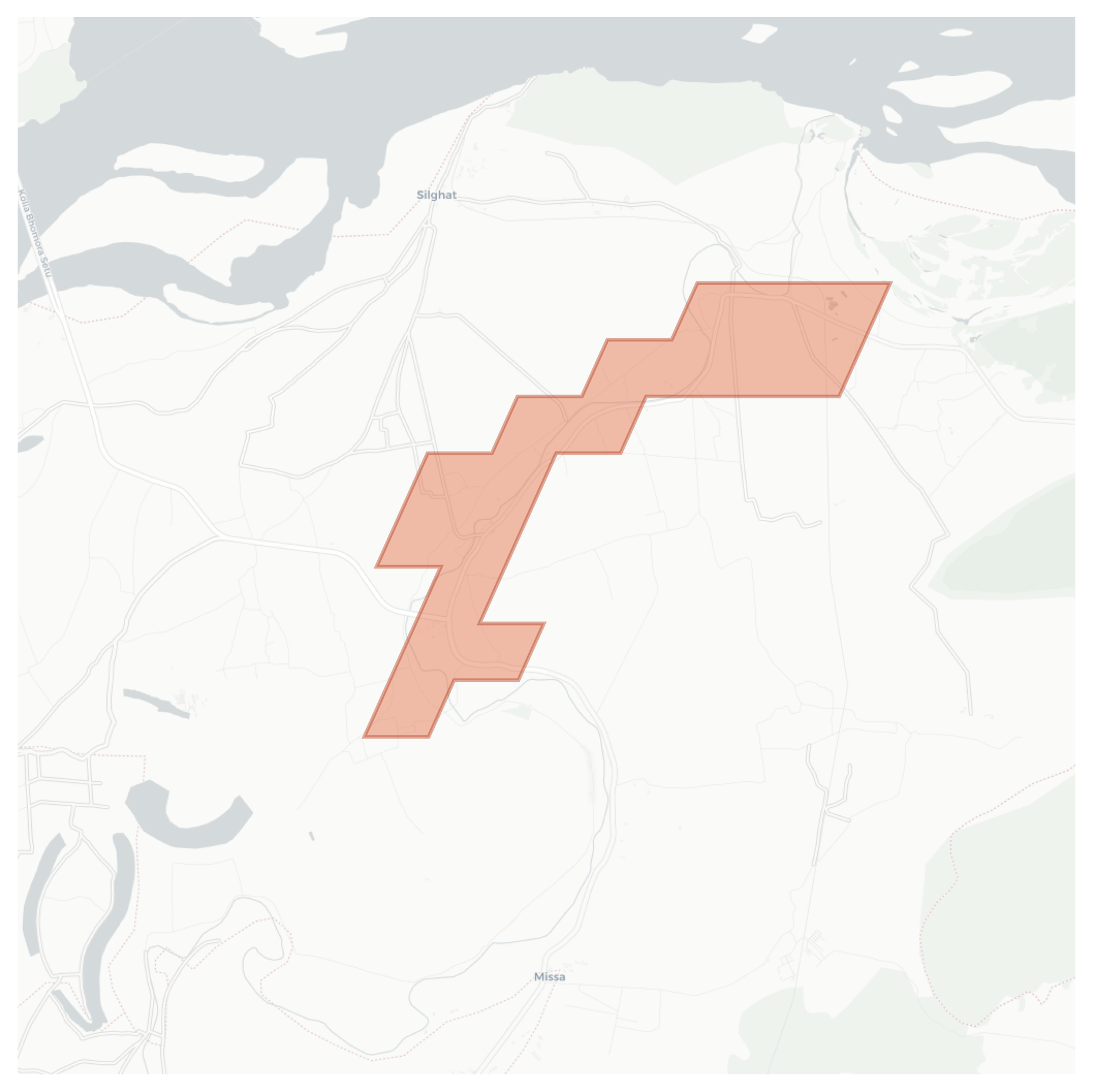 Kaliabor geographic map