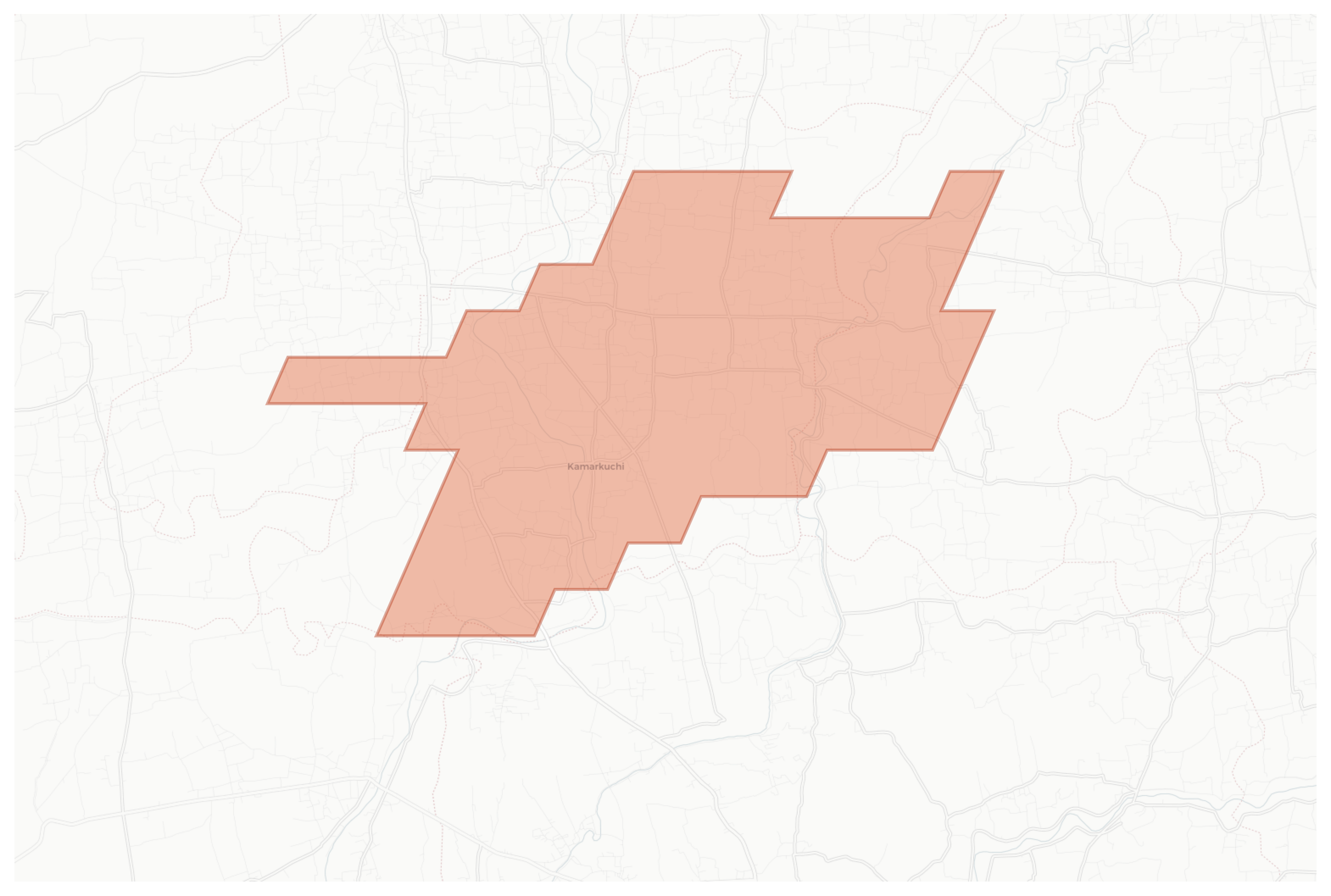 Kamarkuchi geographic map