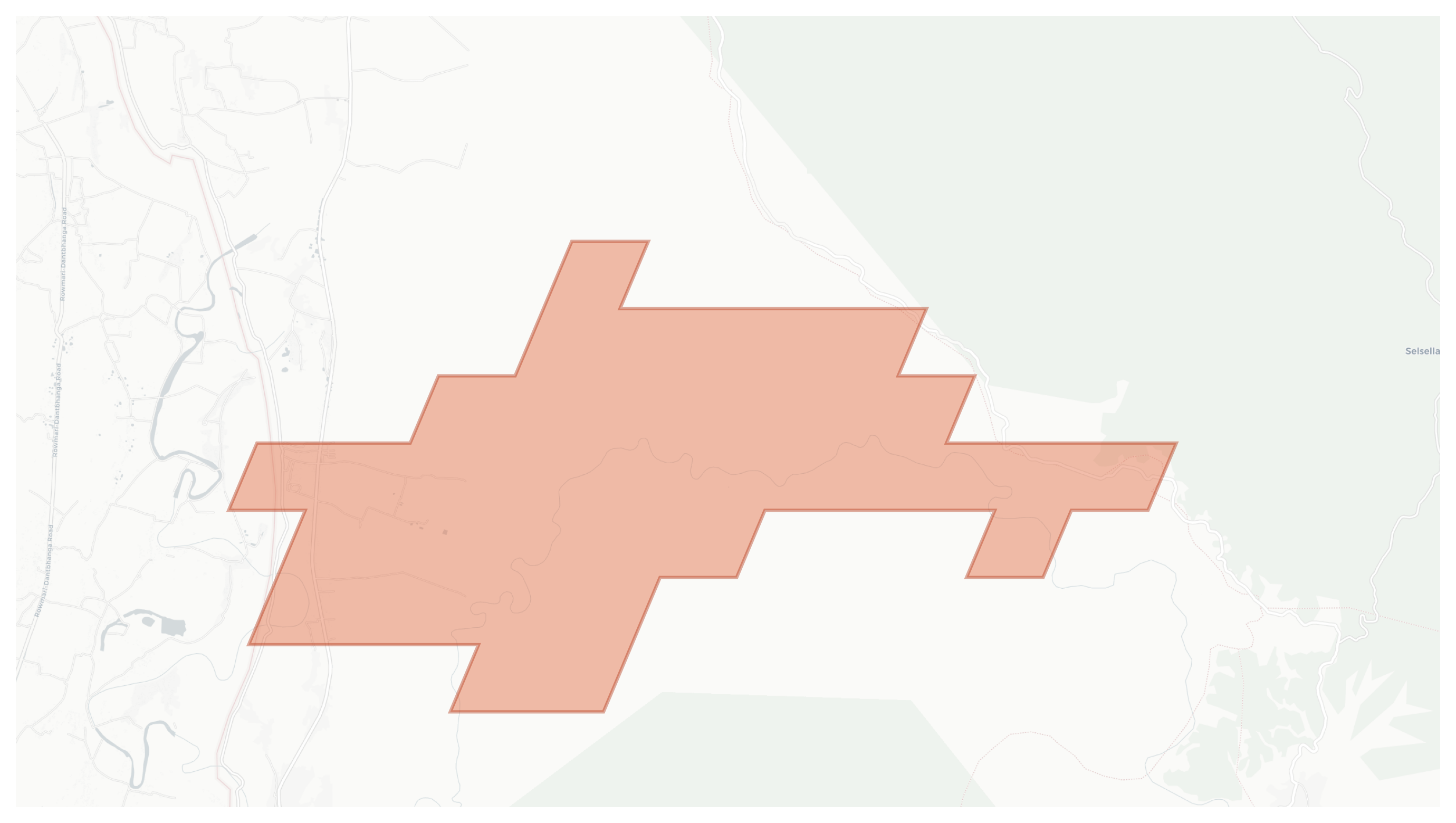 Singrimari geographic map