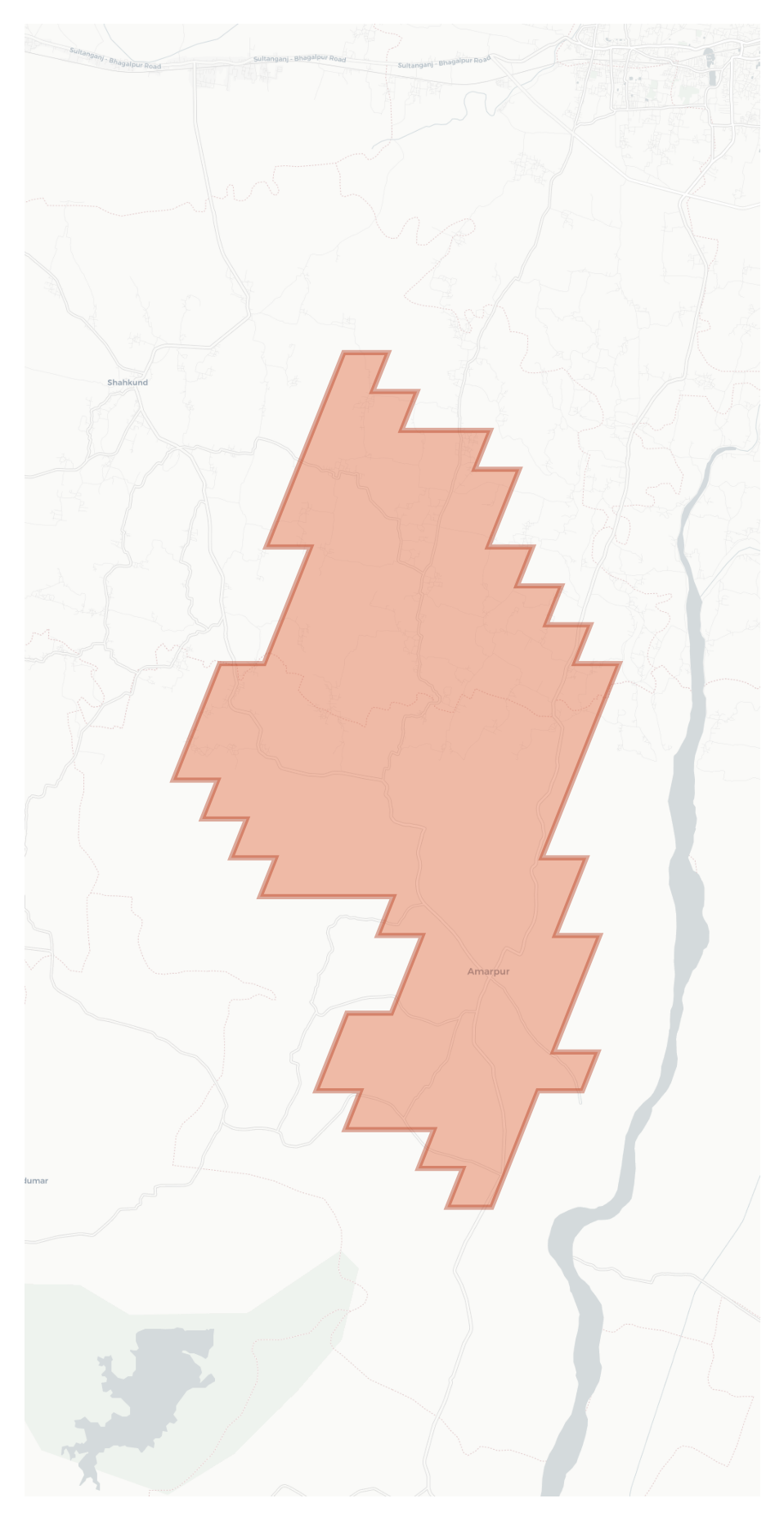 Amarpur geographic map