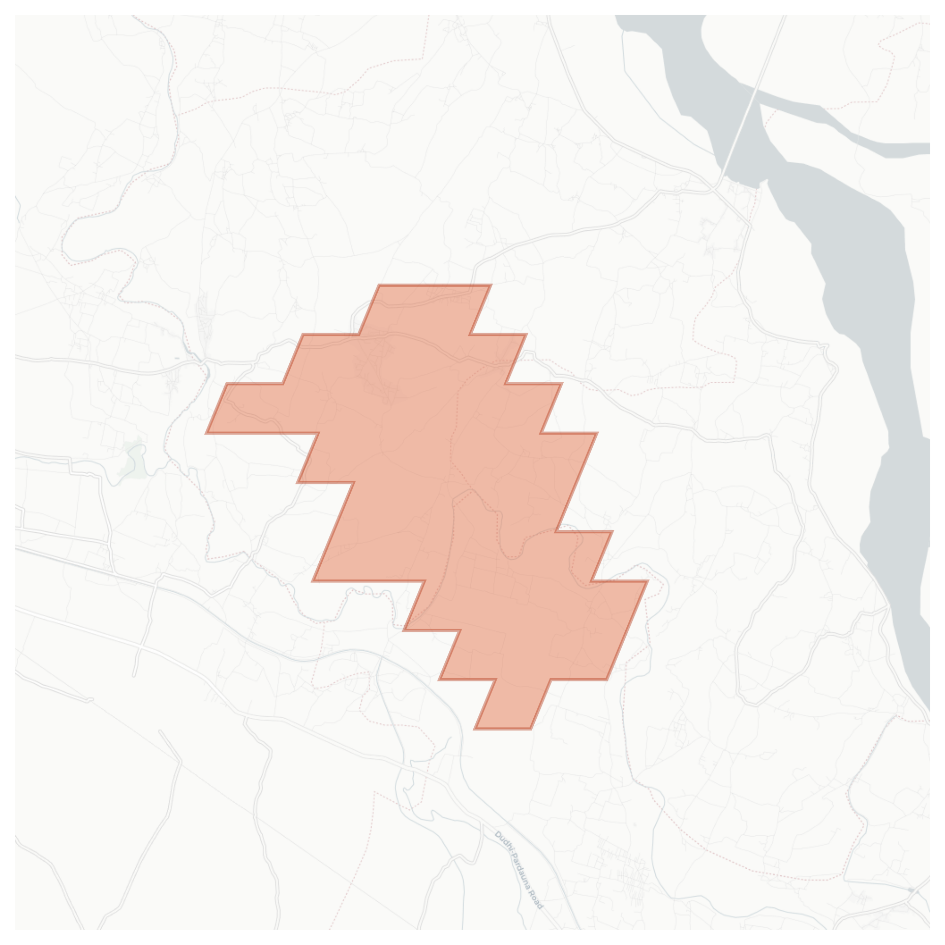 Bajar Keraia geographic map