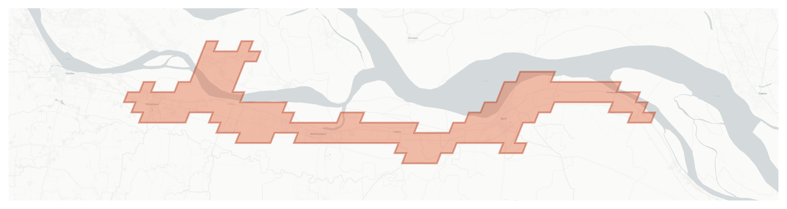 Bakhtiyarpur geographic map