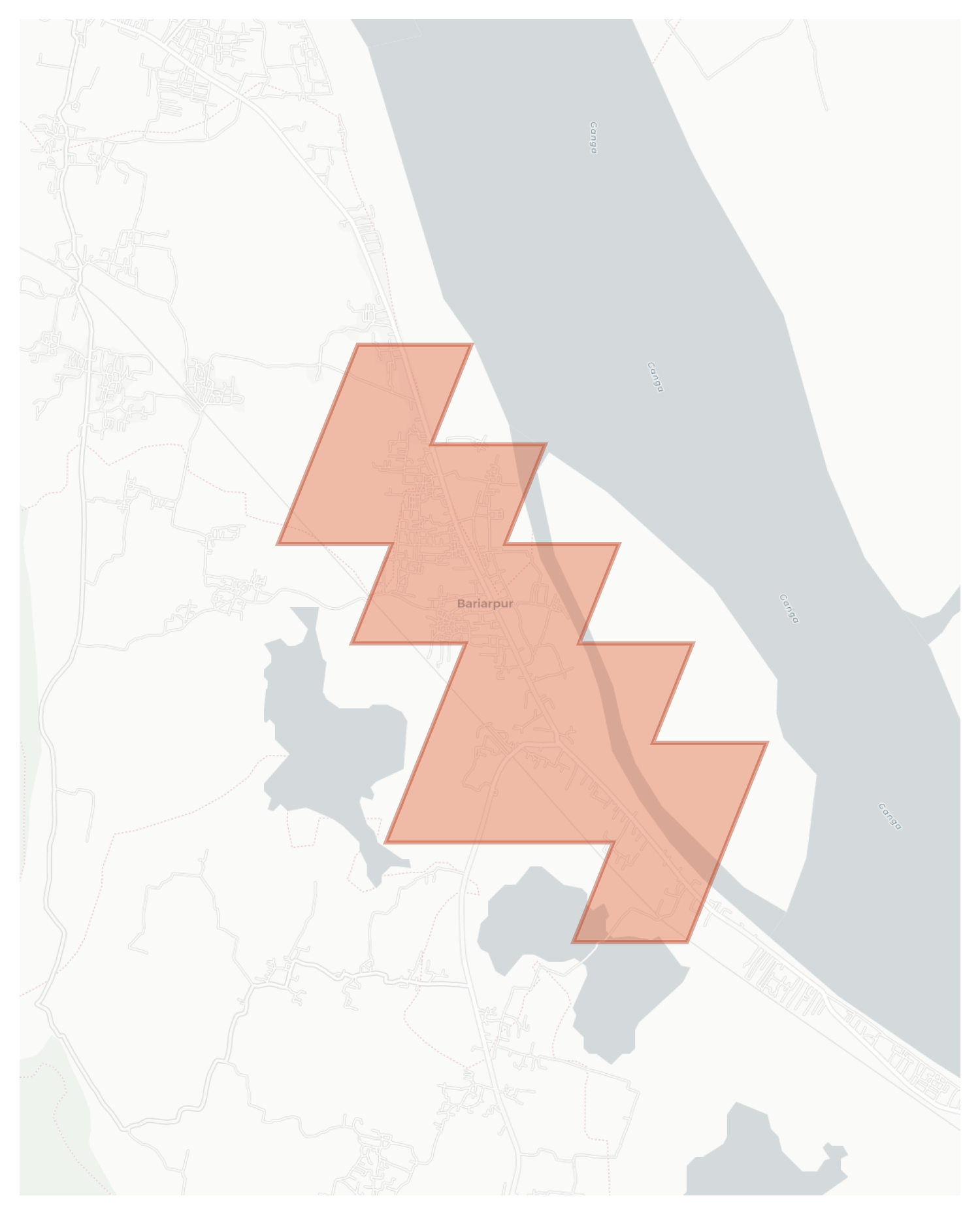 Bariarpur geographic map