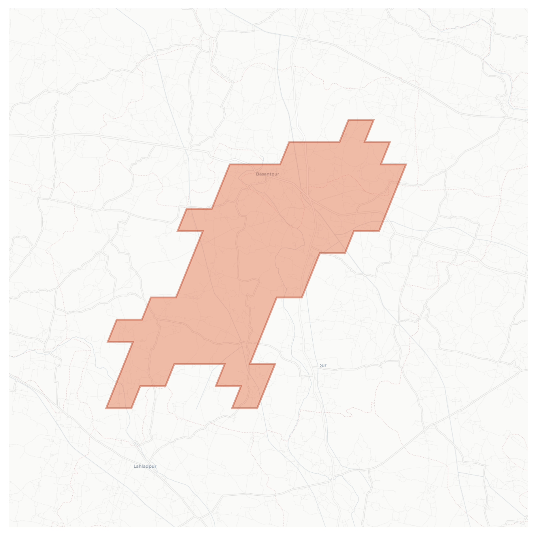 Basantpur geographic map