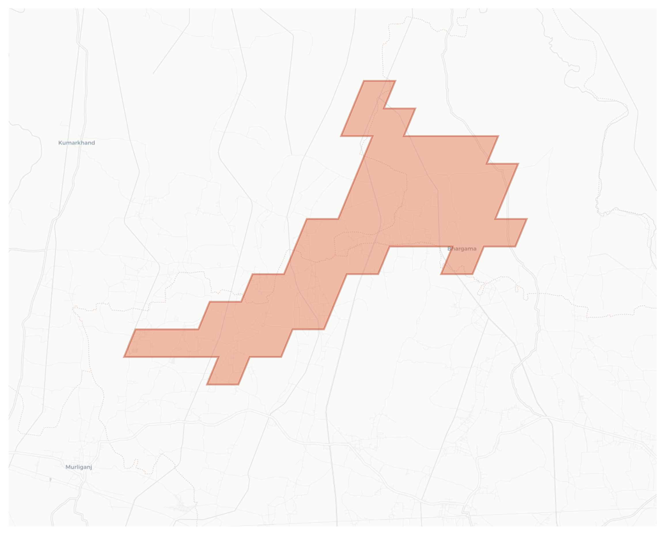 Bhargama geographic map