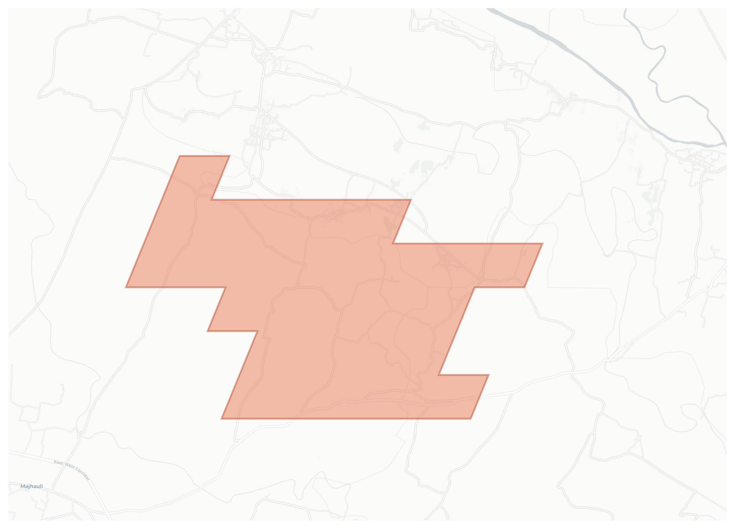 Bhutan geographic map