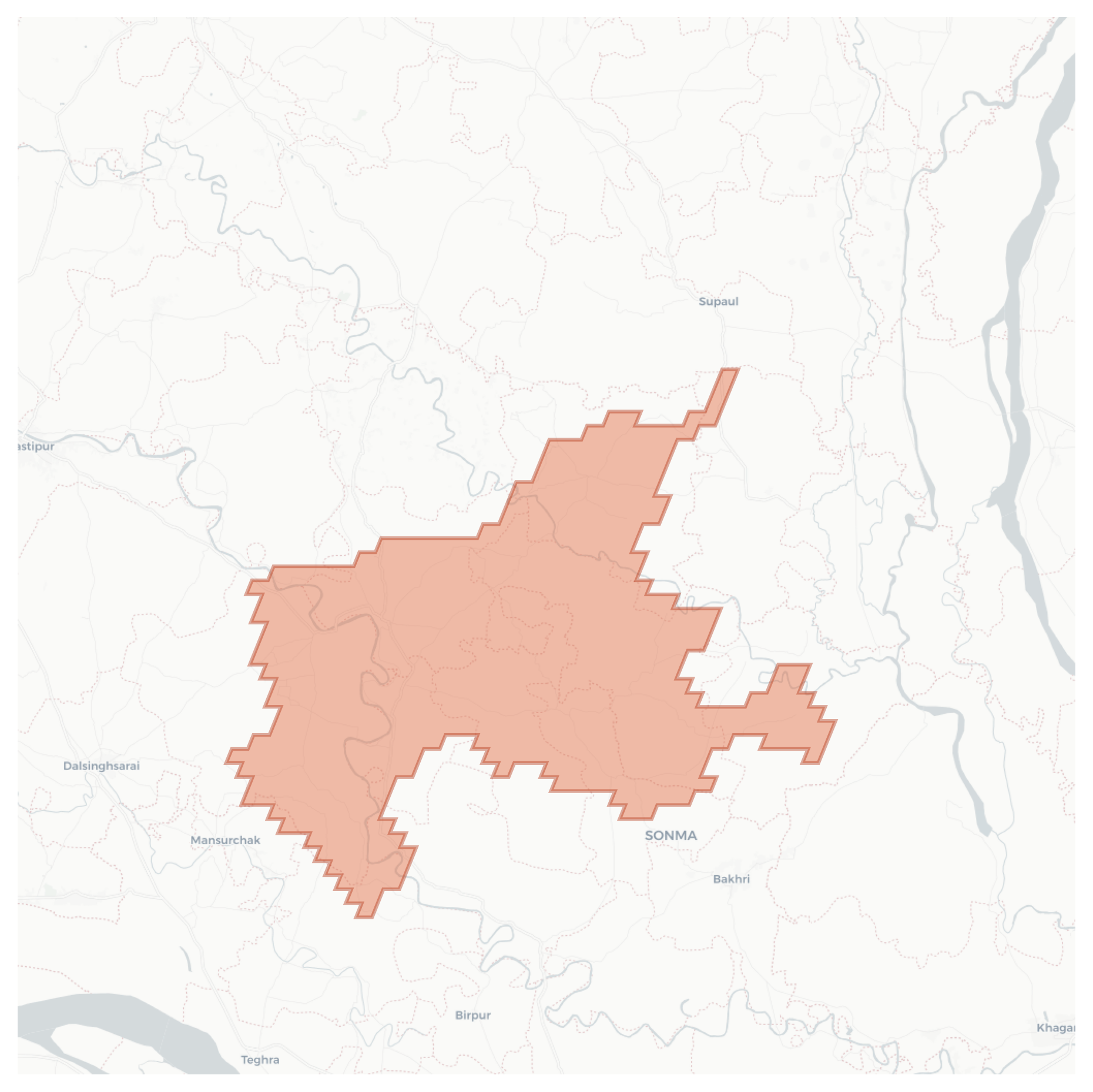 Bibhutpur geographic map