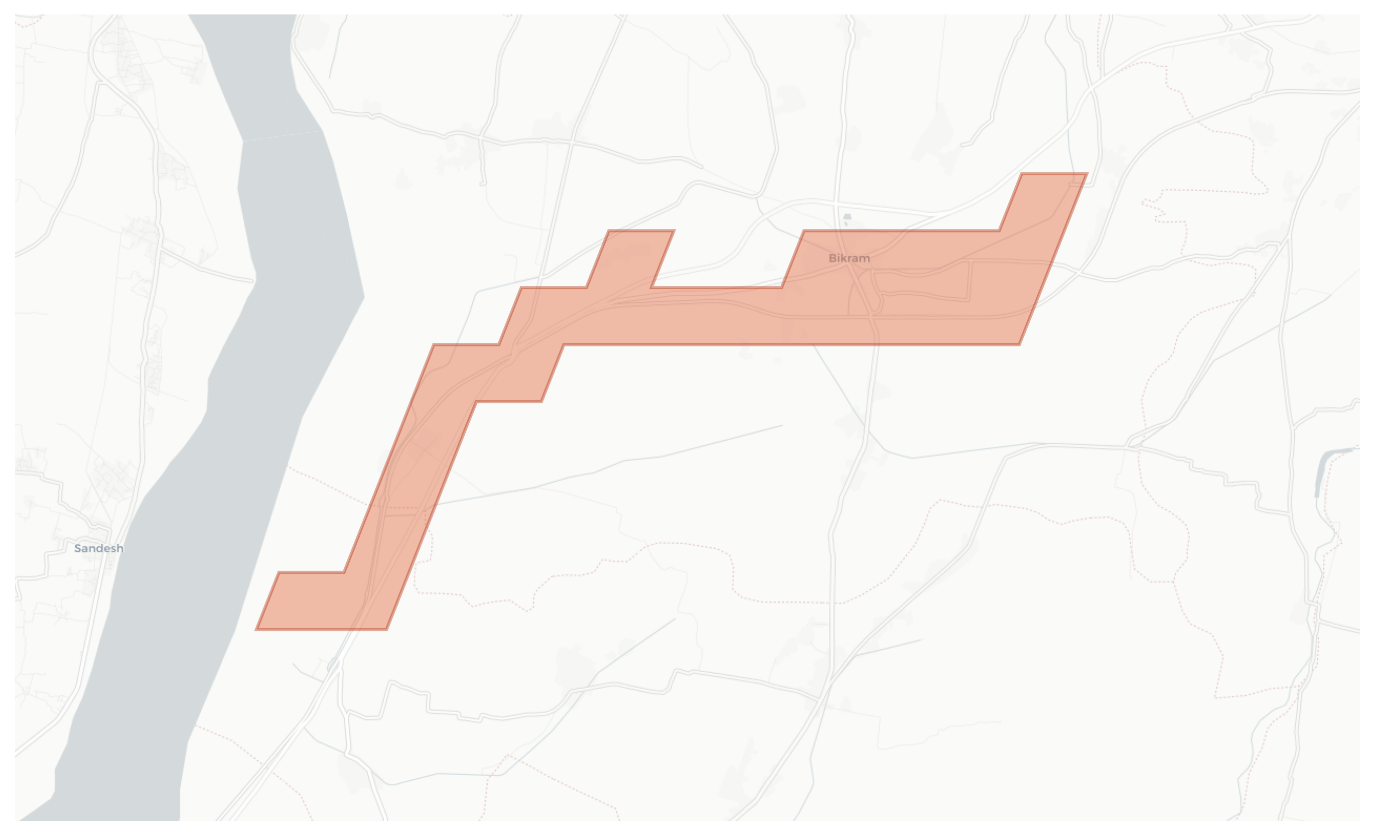Bikram geographic map