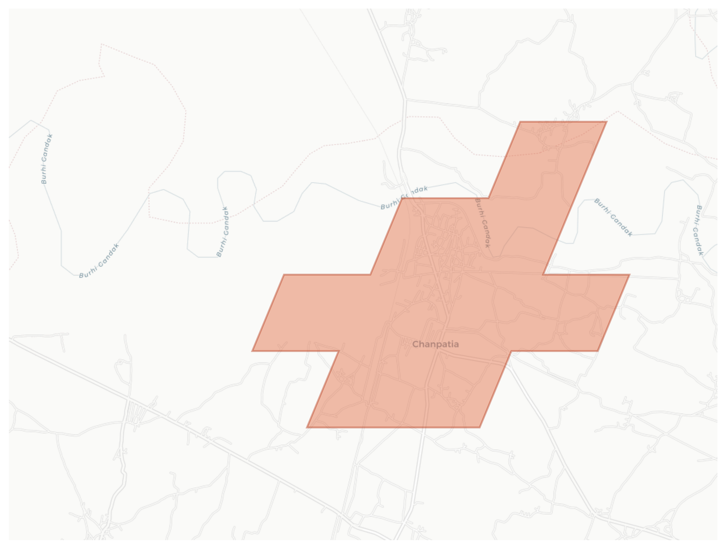 Chanpatia geographic map
