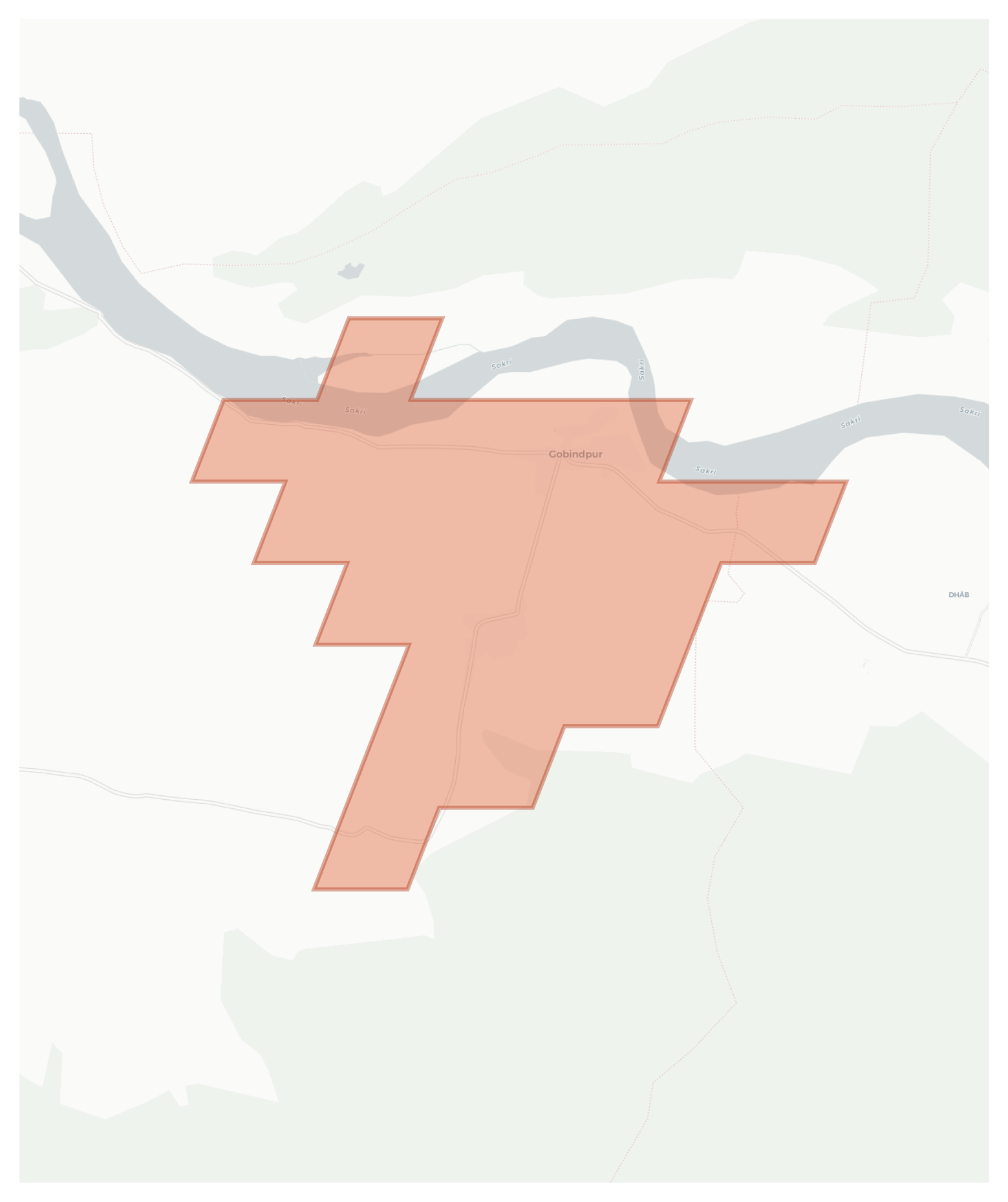 Gobindpur geographic map