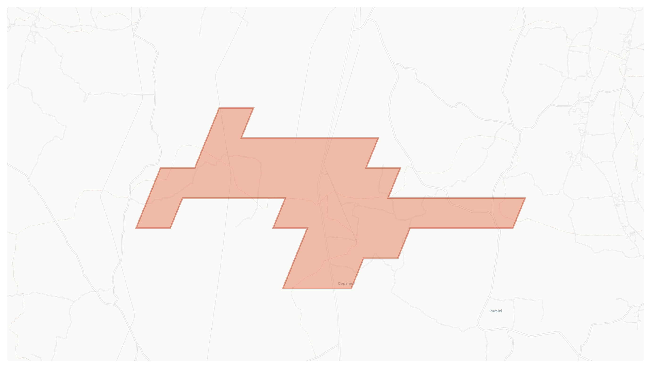 Gopalpur geographic map