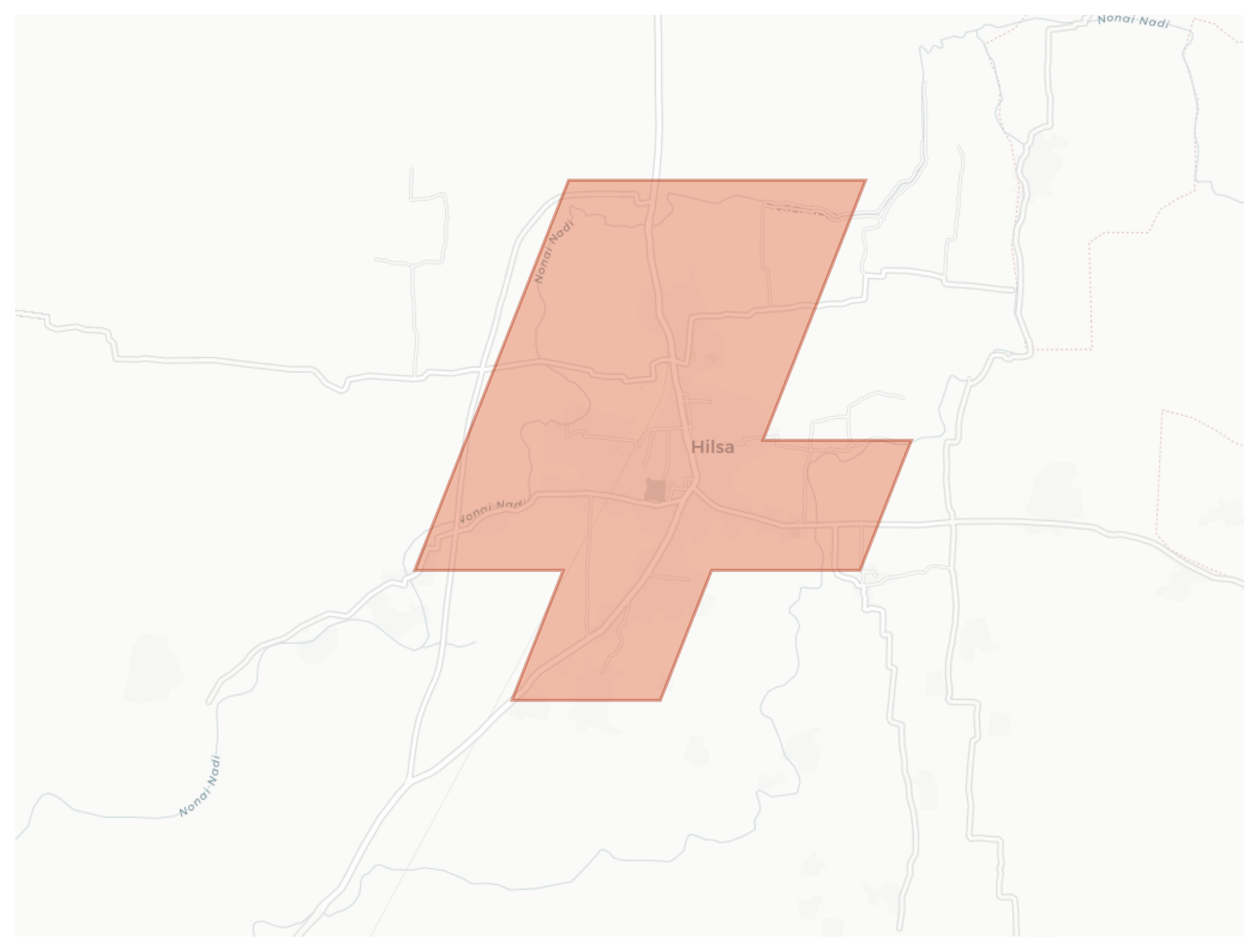 Hilsa geographic map