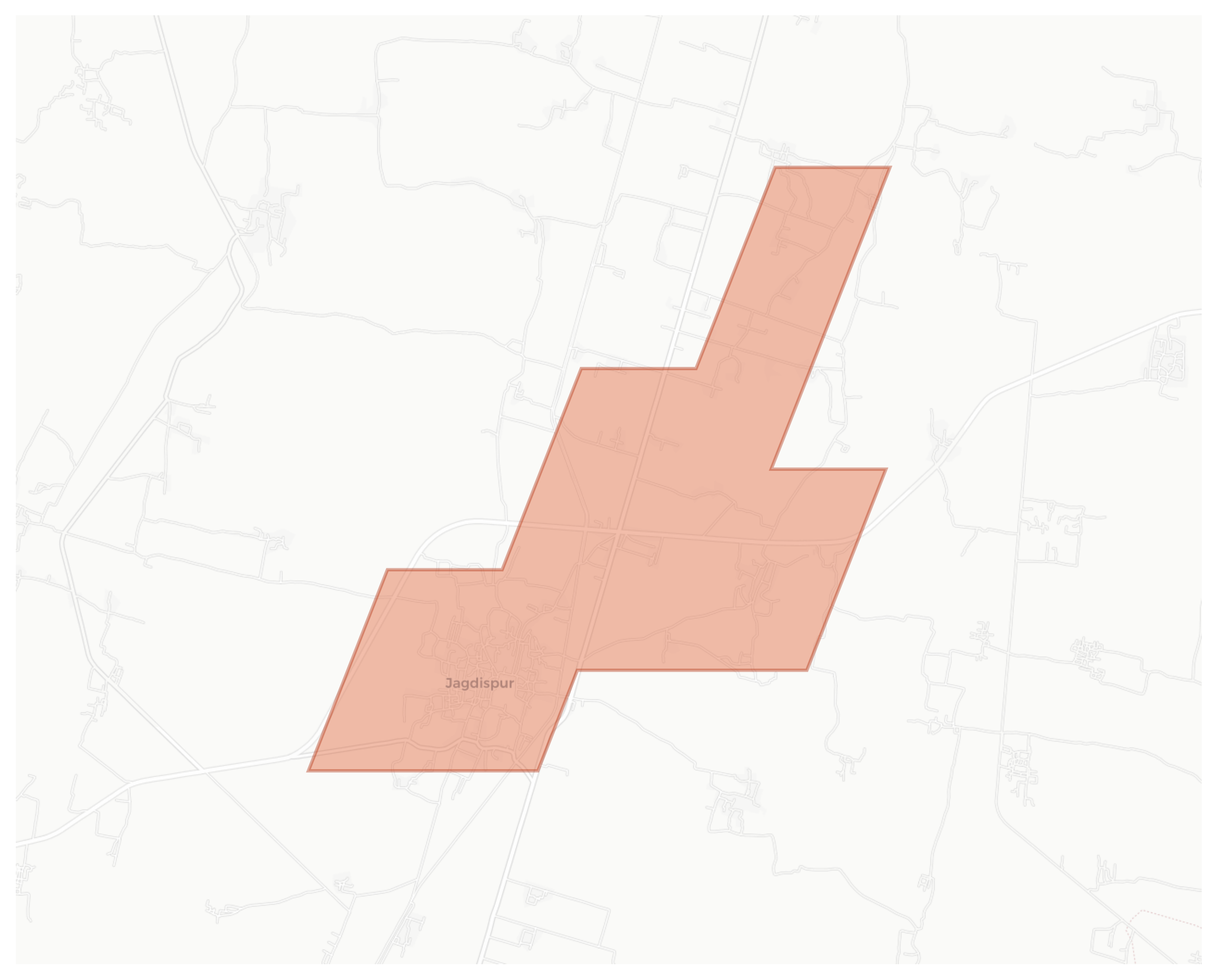 Jagdispur geographic map