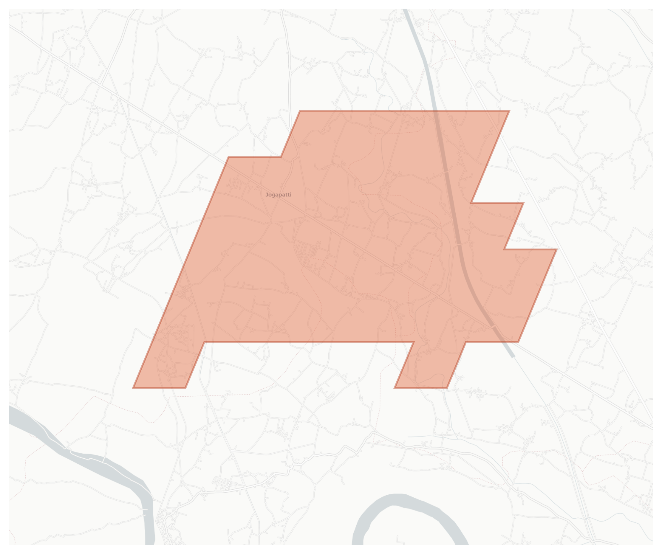 Jogapatti geographic map
