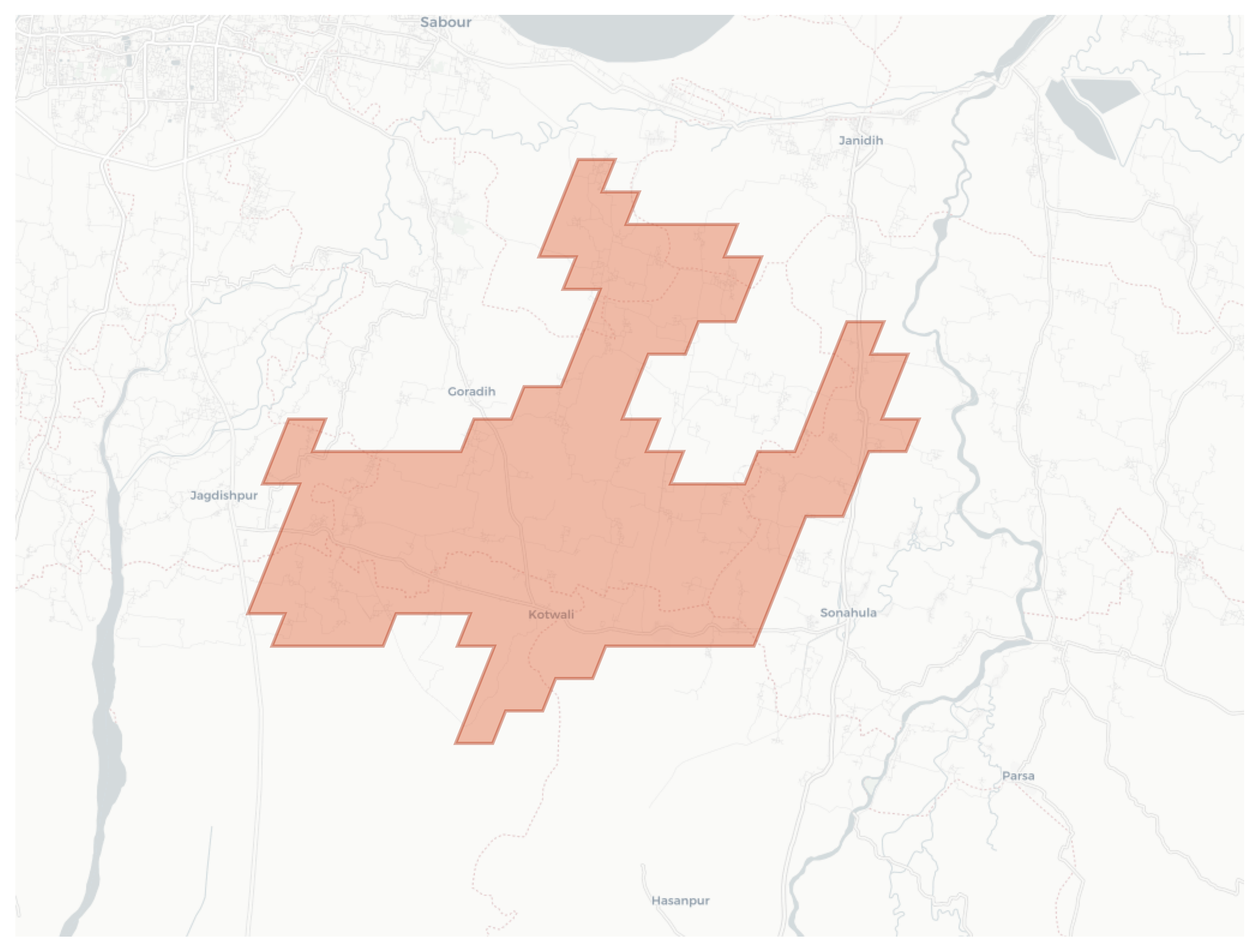 Kotwali geographic map