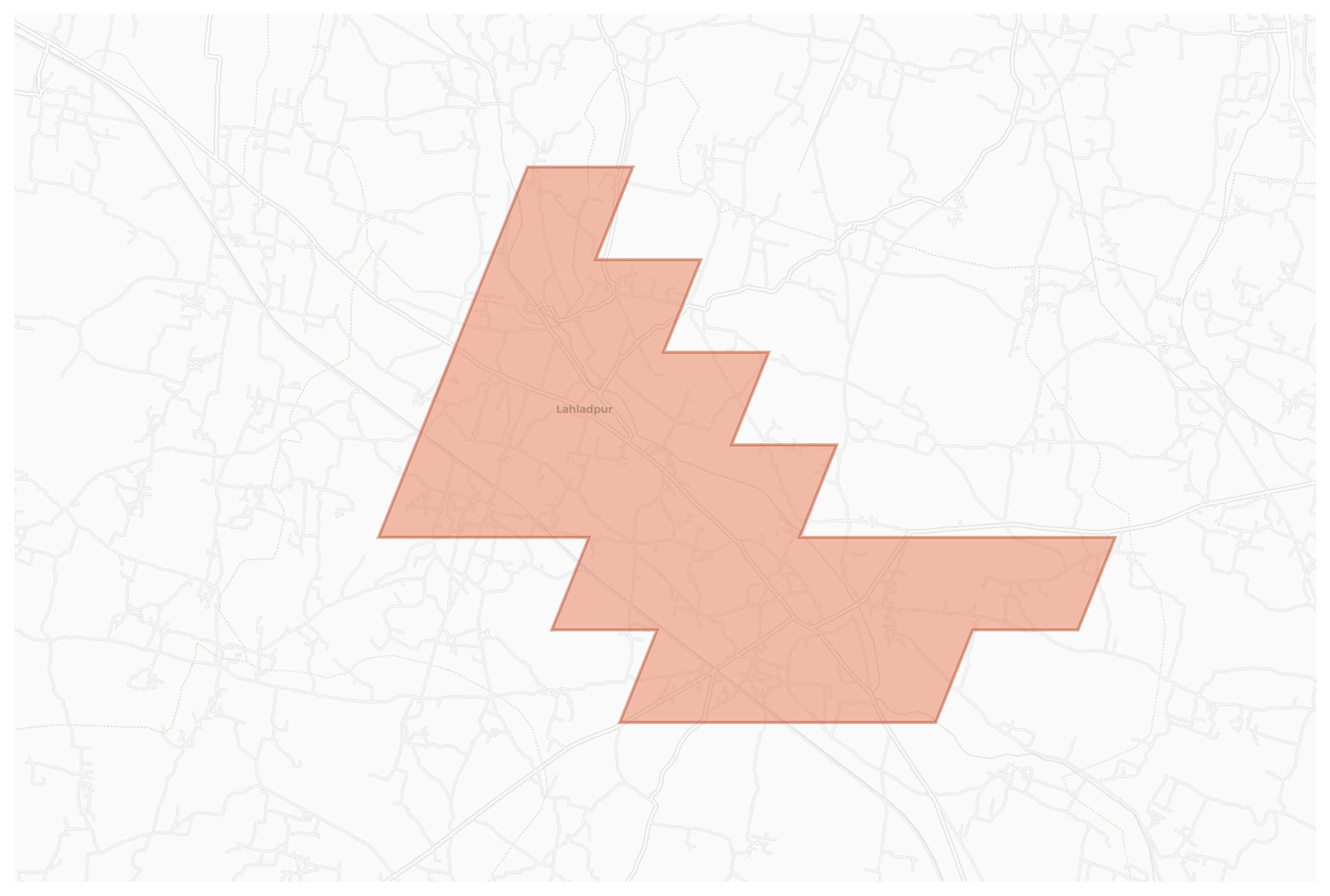 Lahladpur geographic map