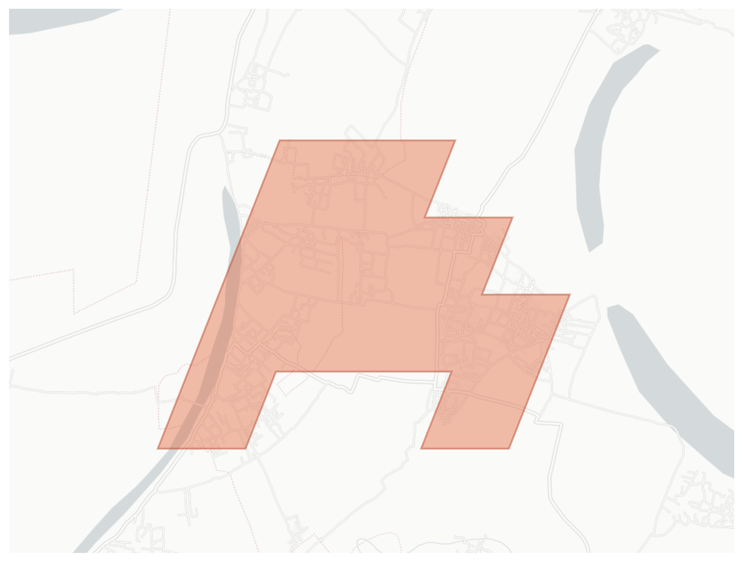 Mahuar geographic map