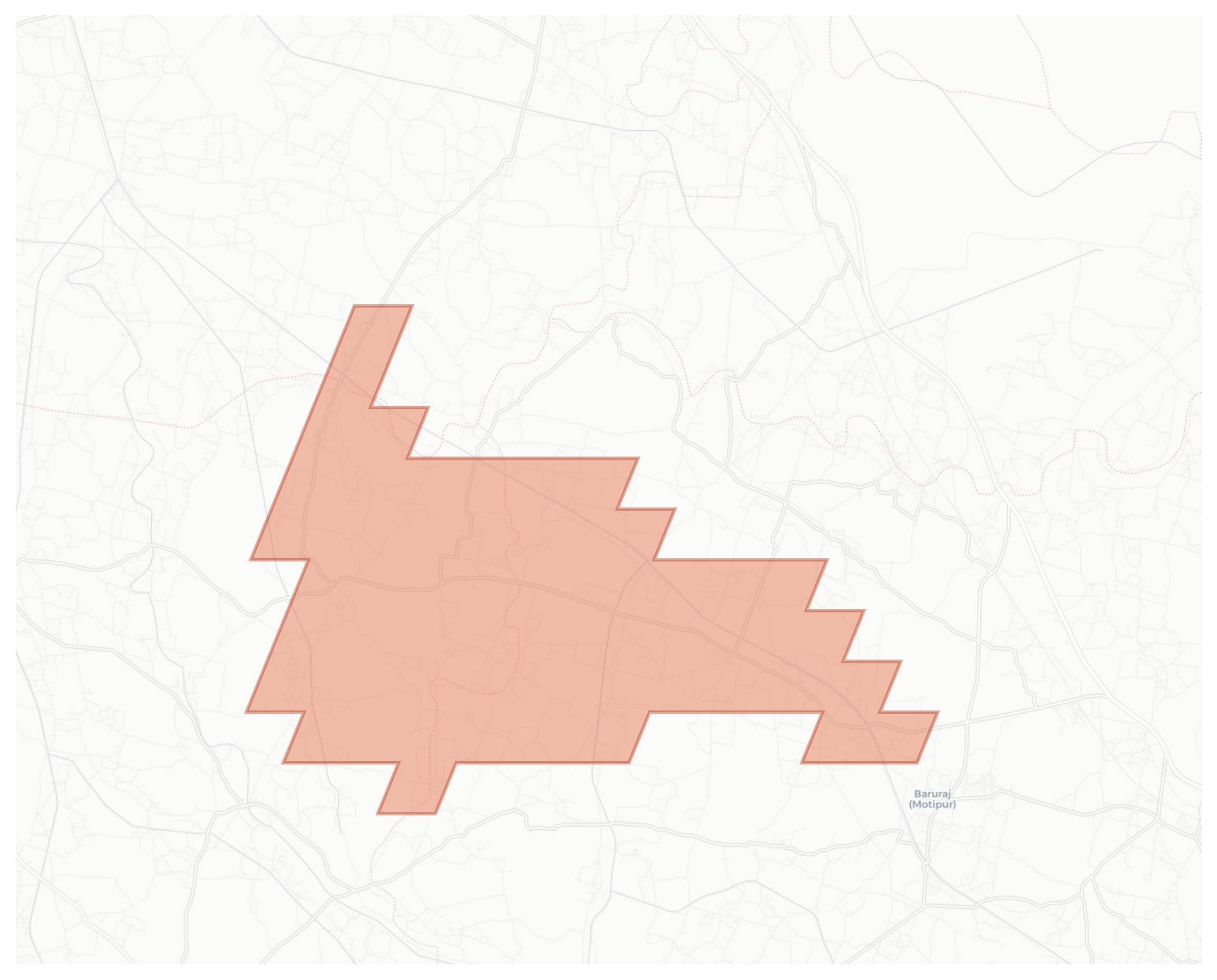 Mahwal geographic map
