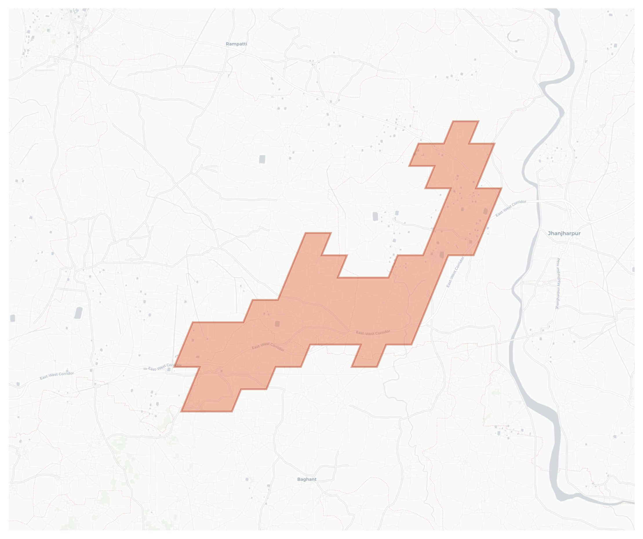 Manigachhi geographic map