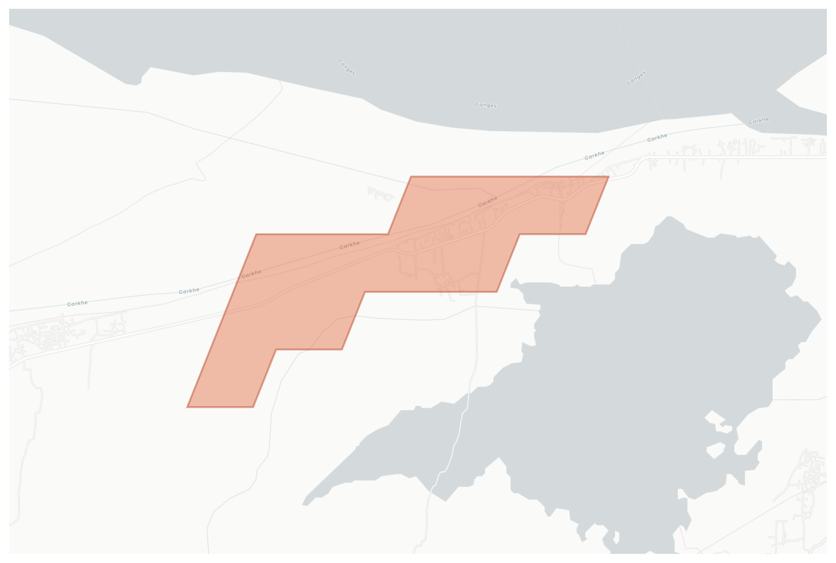 Modnipur geographic map