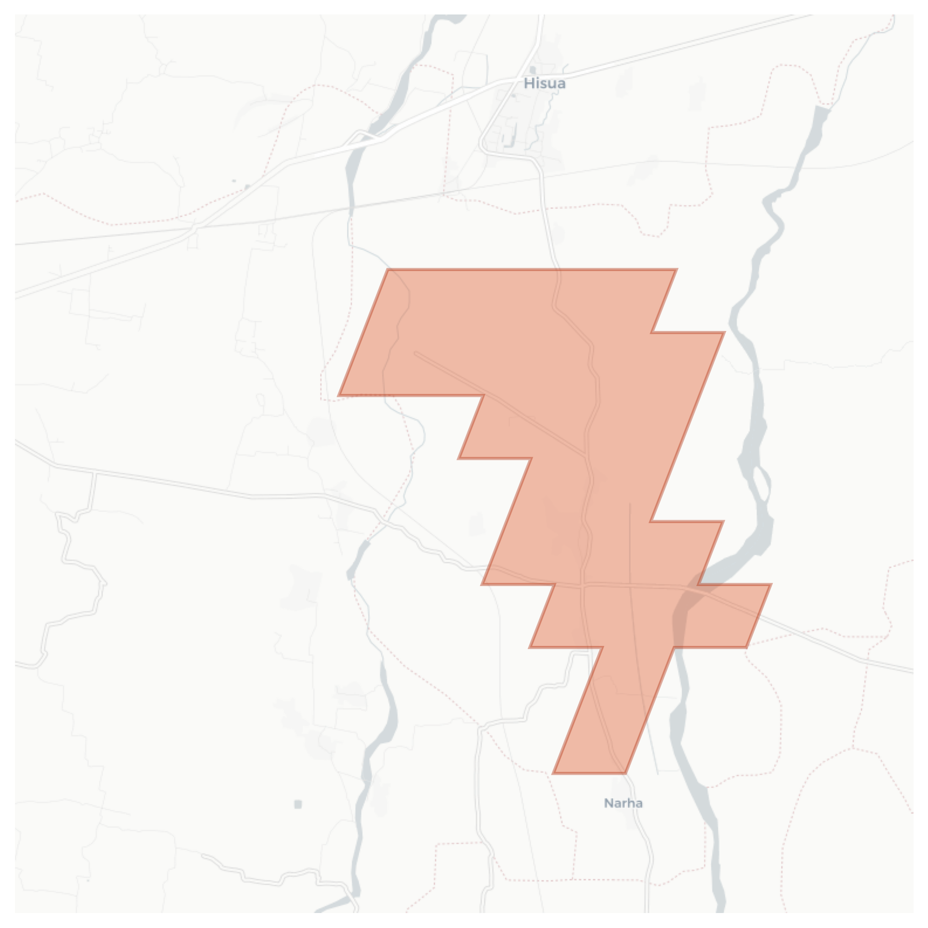 Narhat geographic map