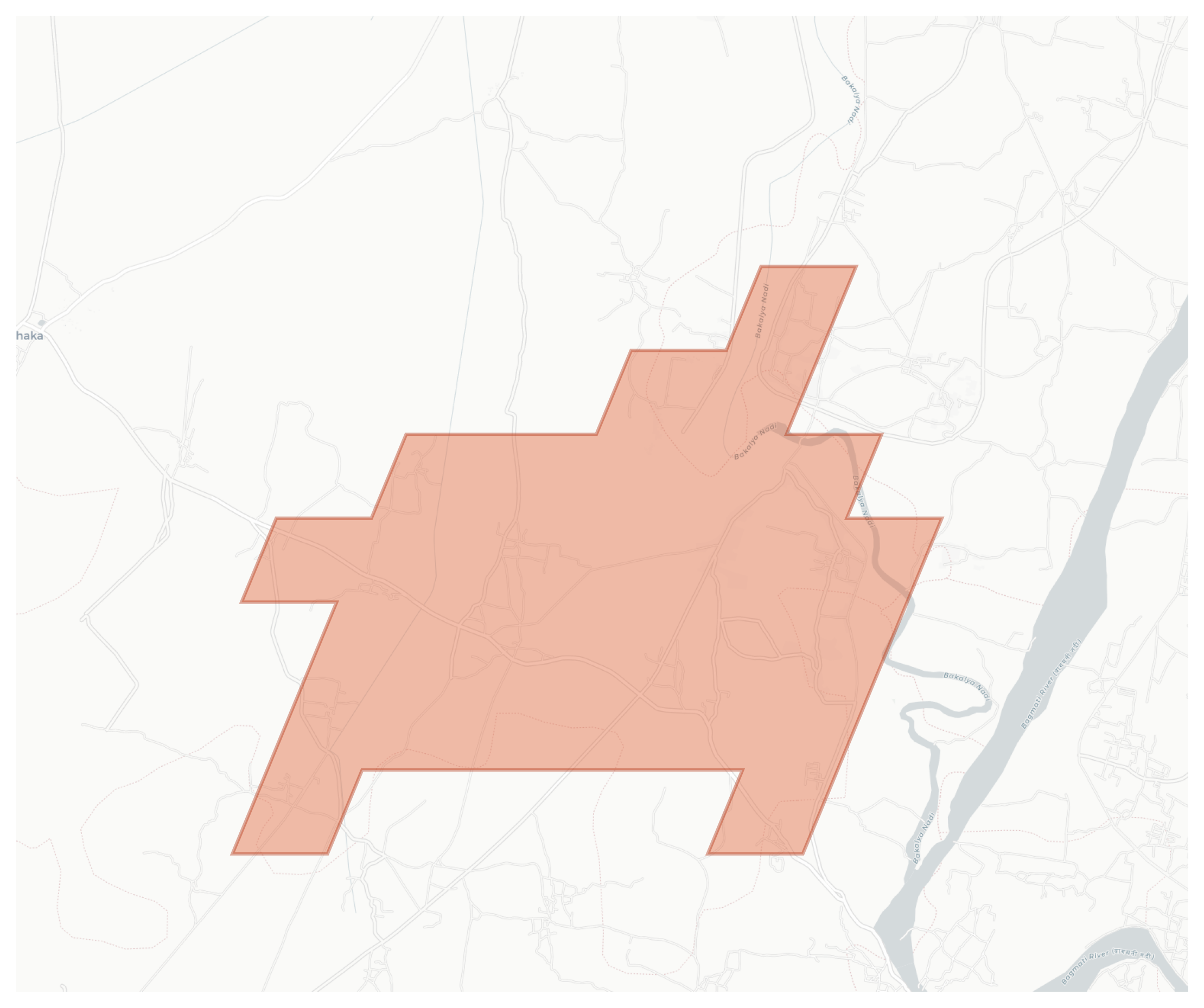Pach Pakri geographic map