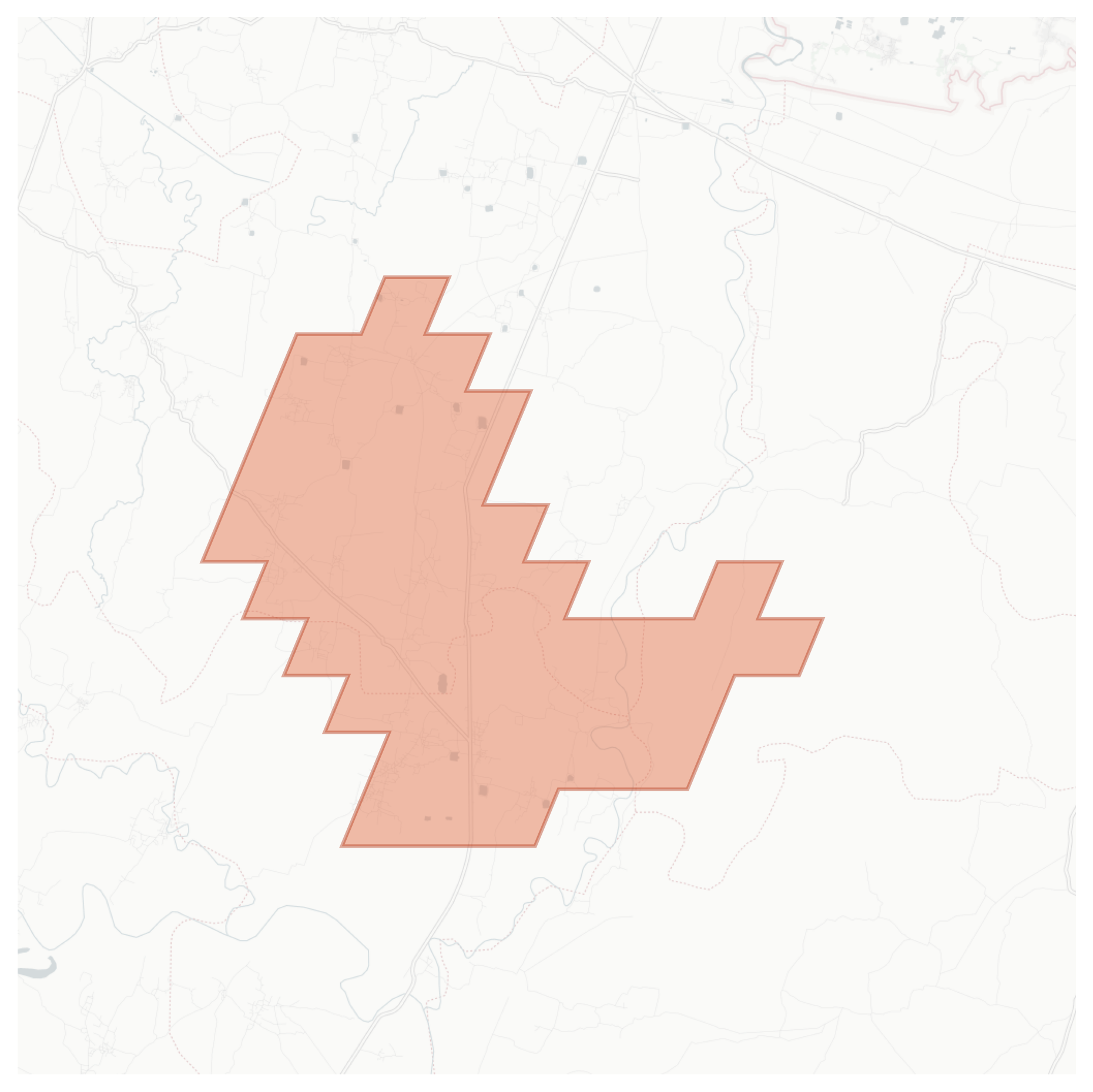 Pakaria geographic map