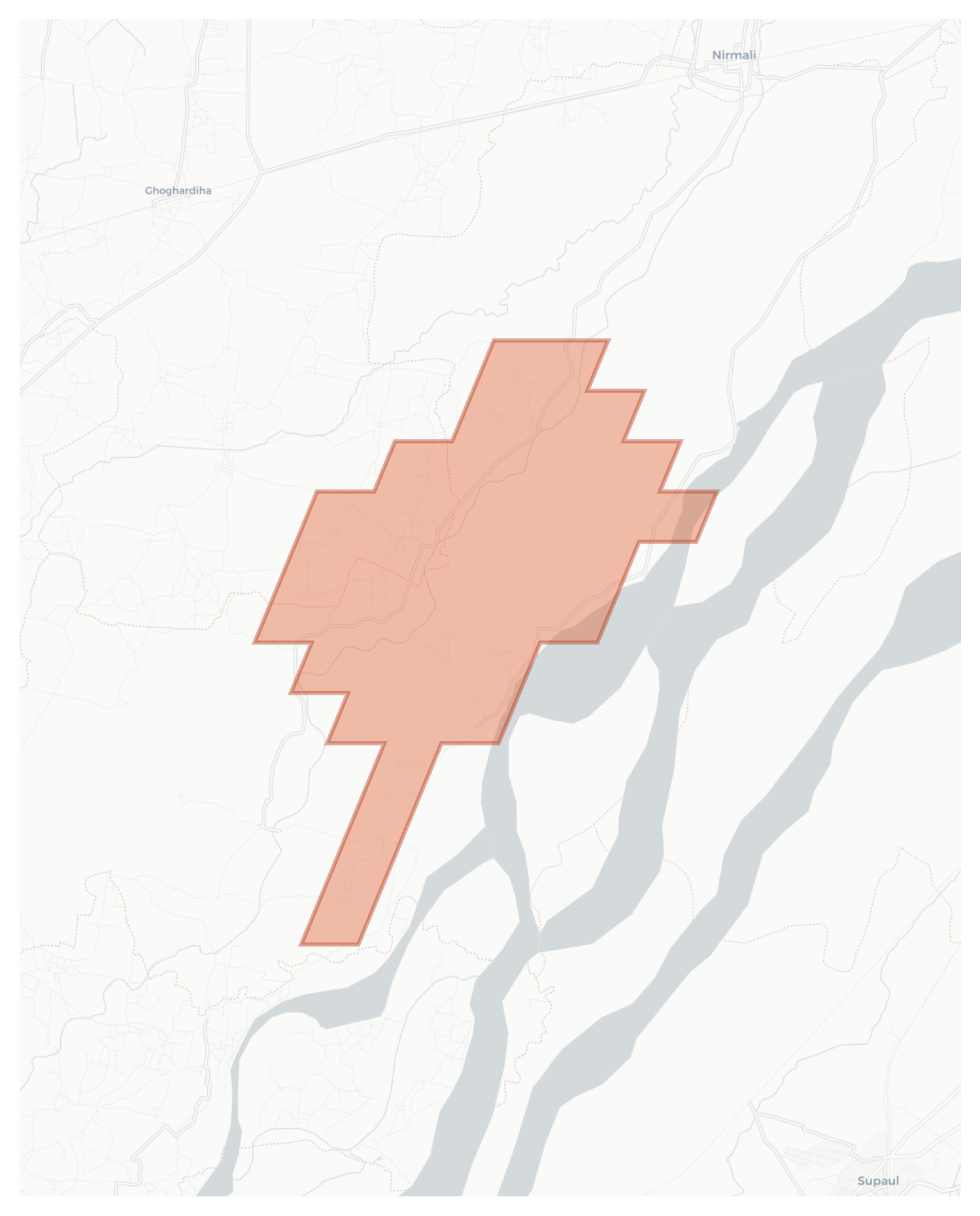 Parkonch geographic map
