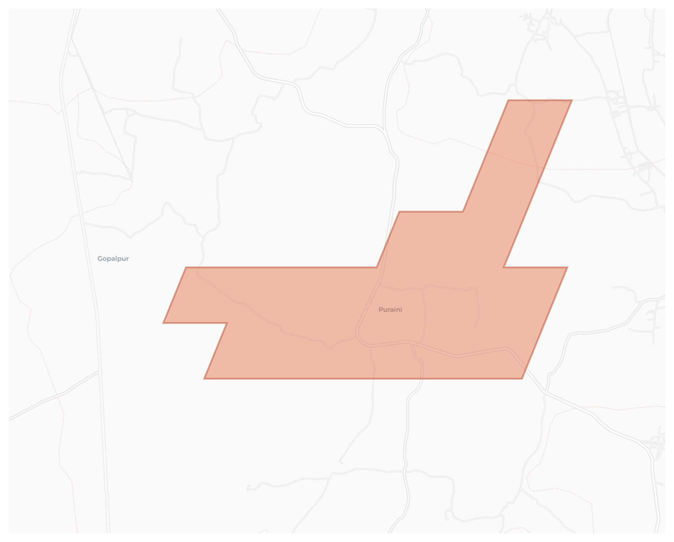Puraini geographic map