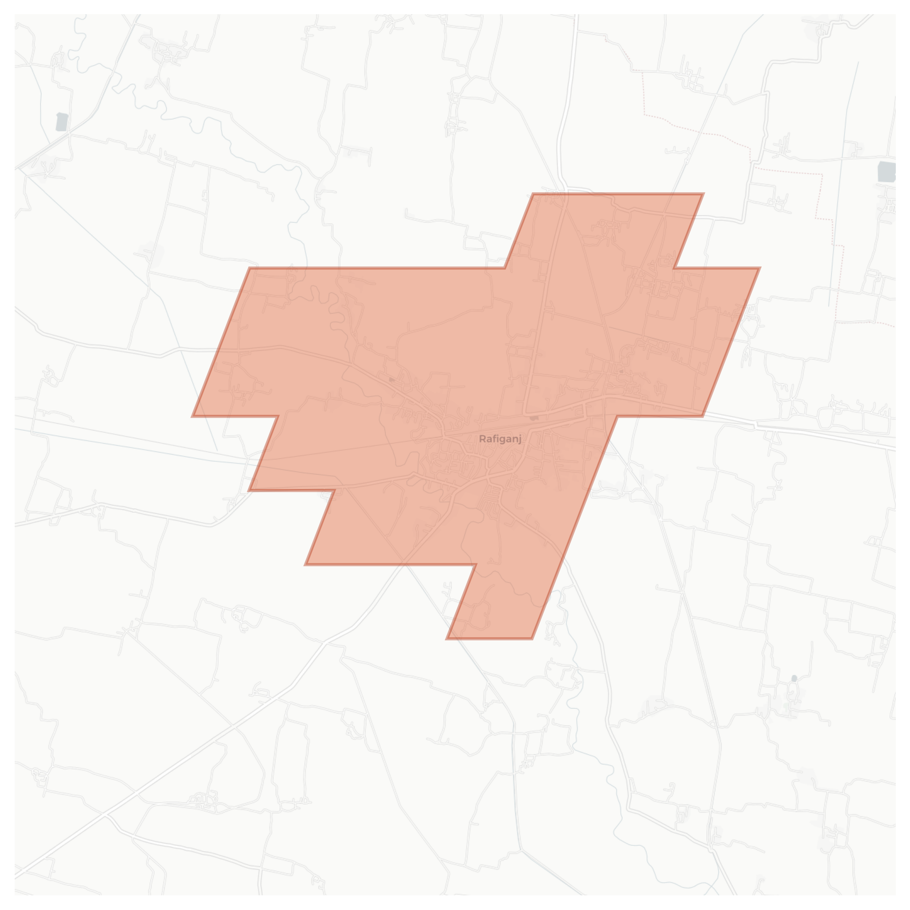 Rafiganj geographic map