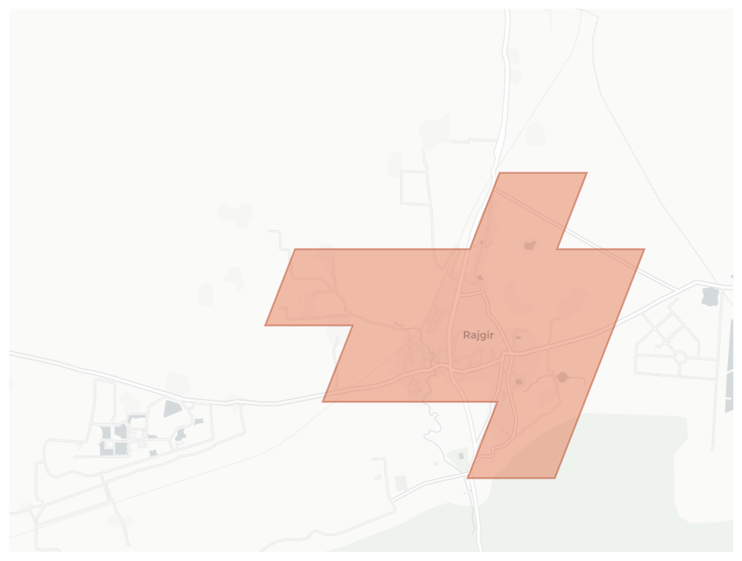 Rajgir geographic map