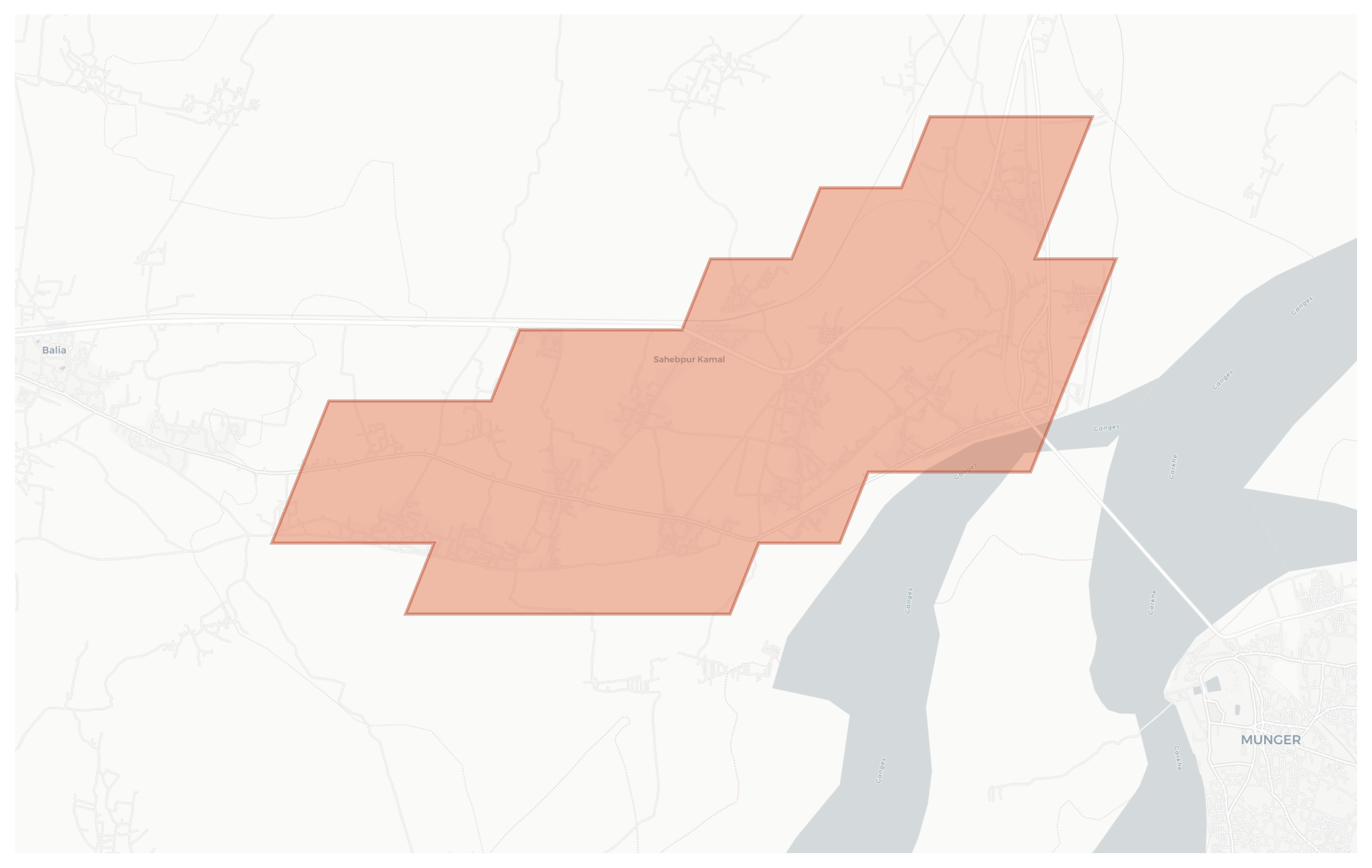 Sahebpur Kamal geographic map