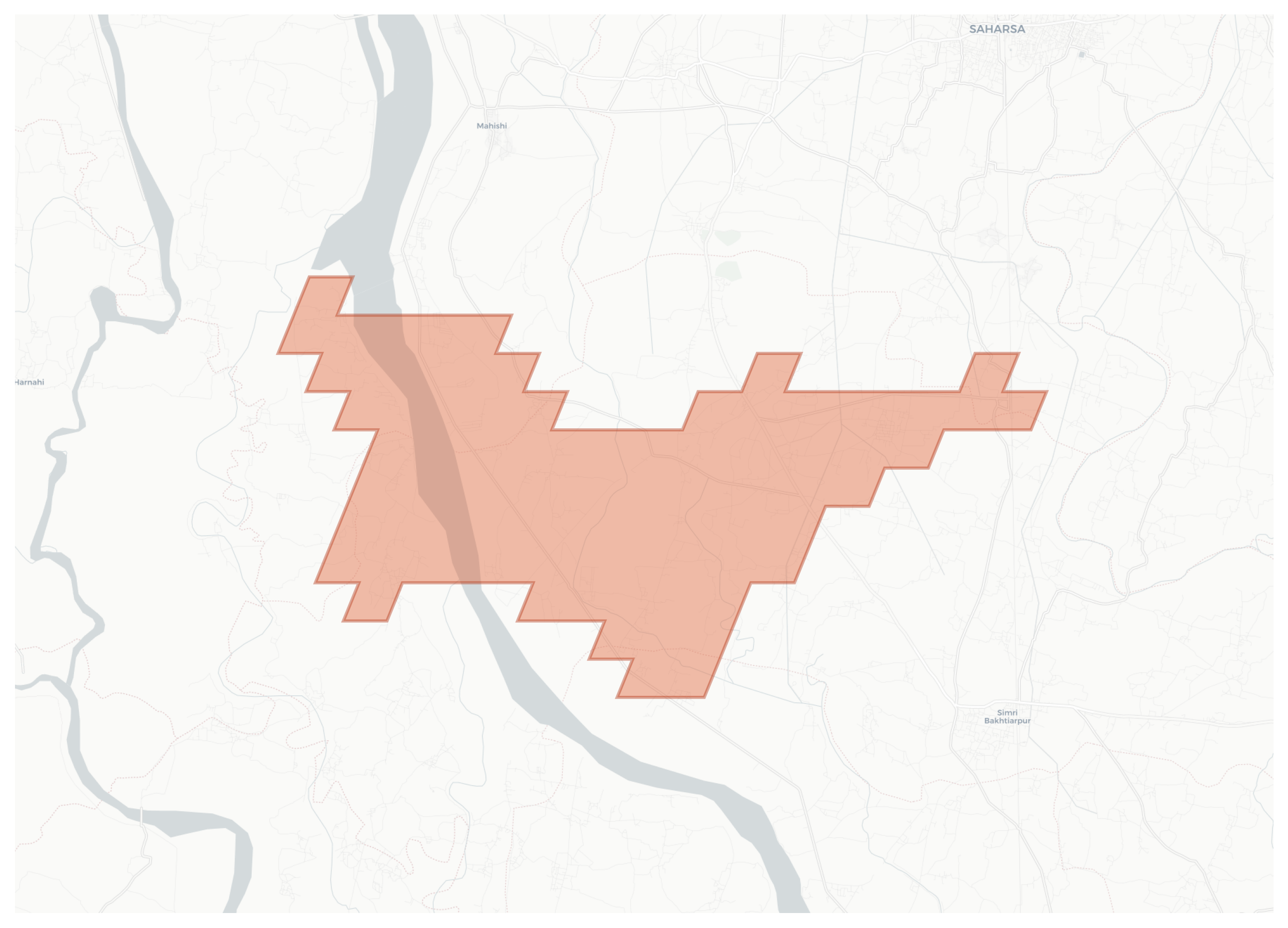 Sonbarsa Kacheri geographic map
