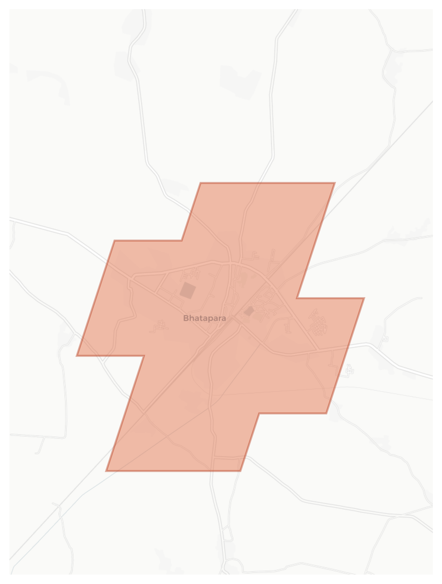 Bhatapara geographic map