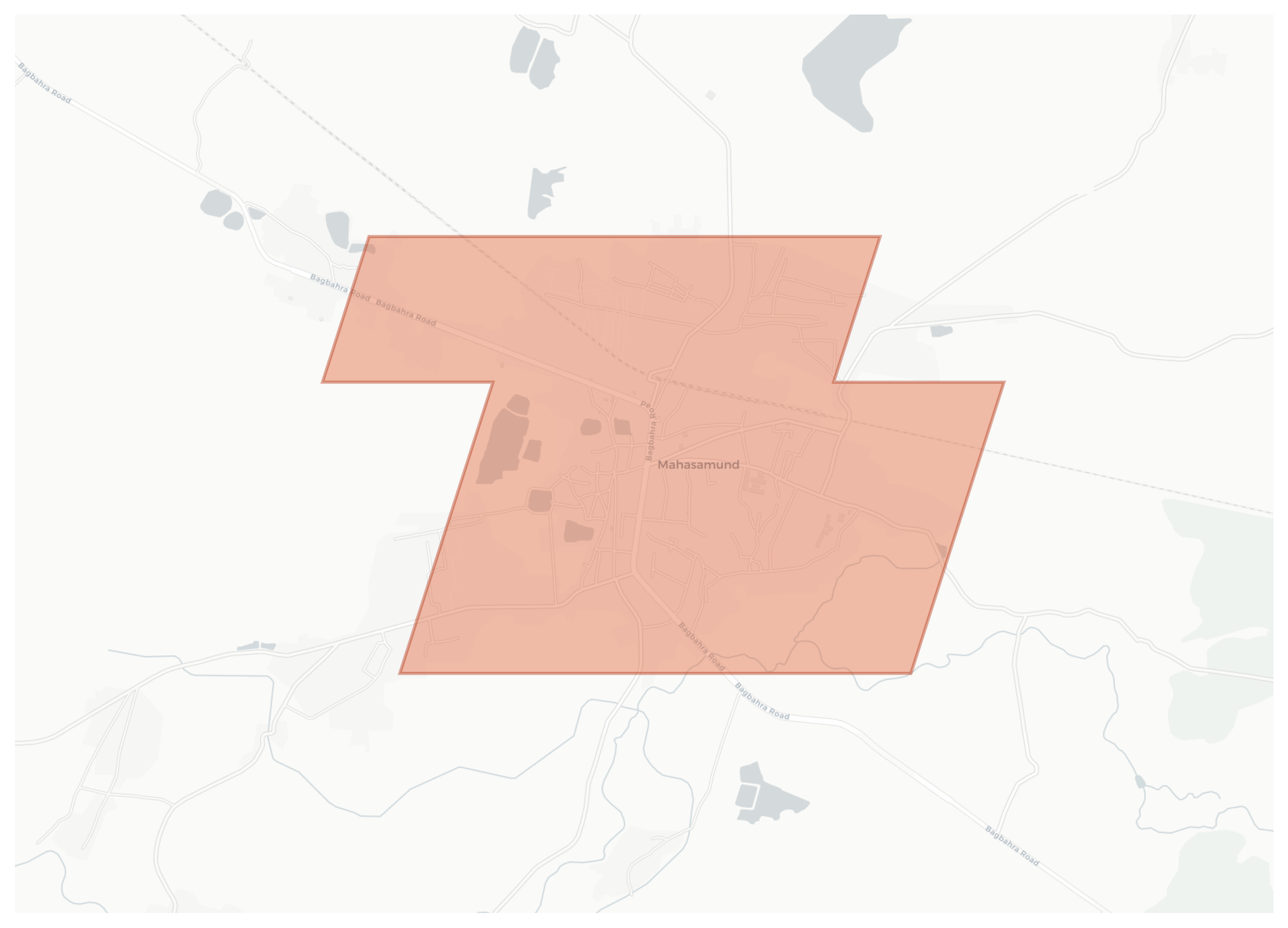 Mahasamund geographic map
