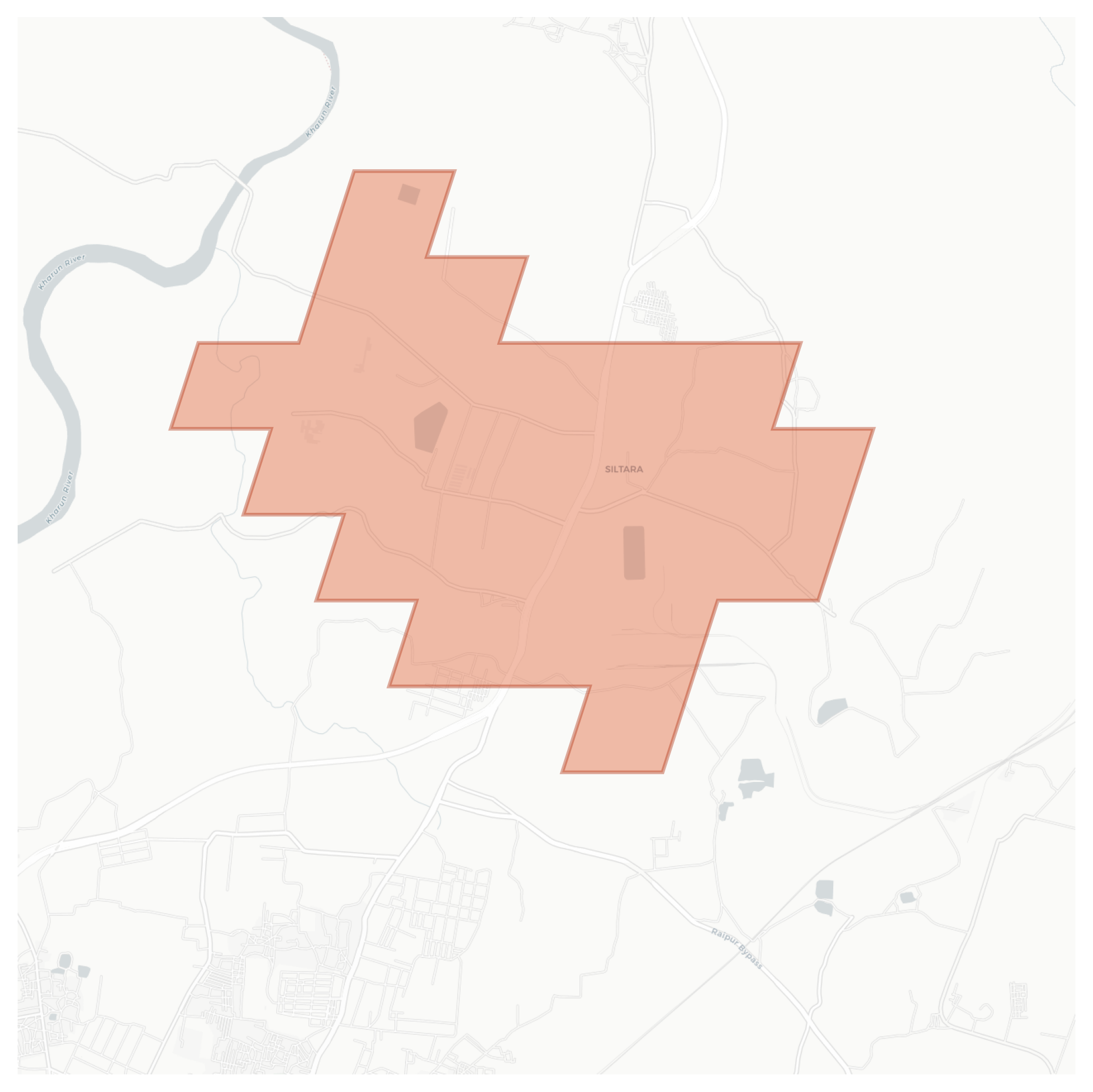 Siltara geographic map