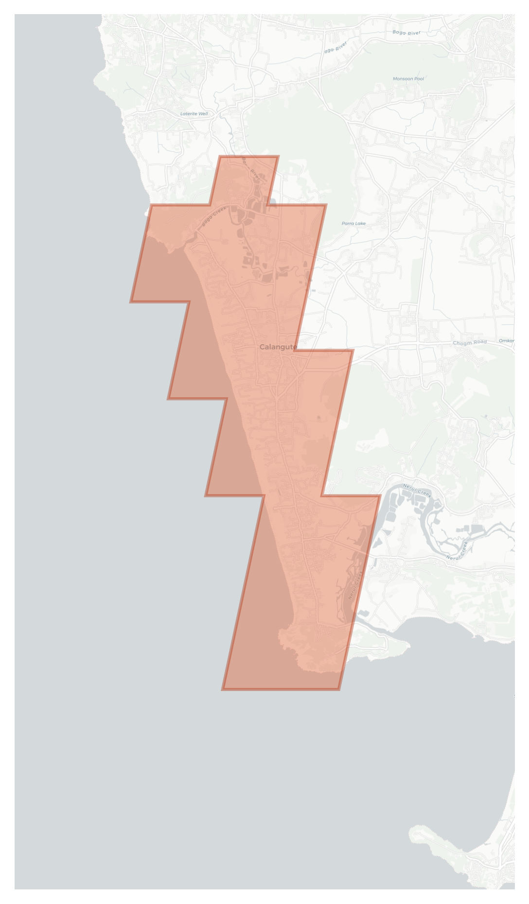 Arpora geographic map