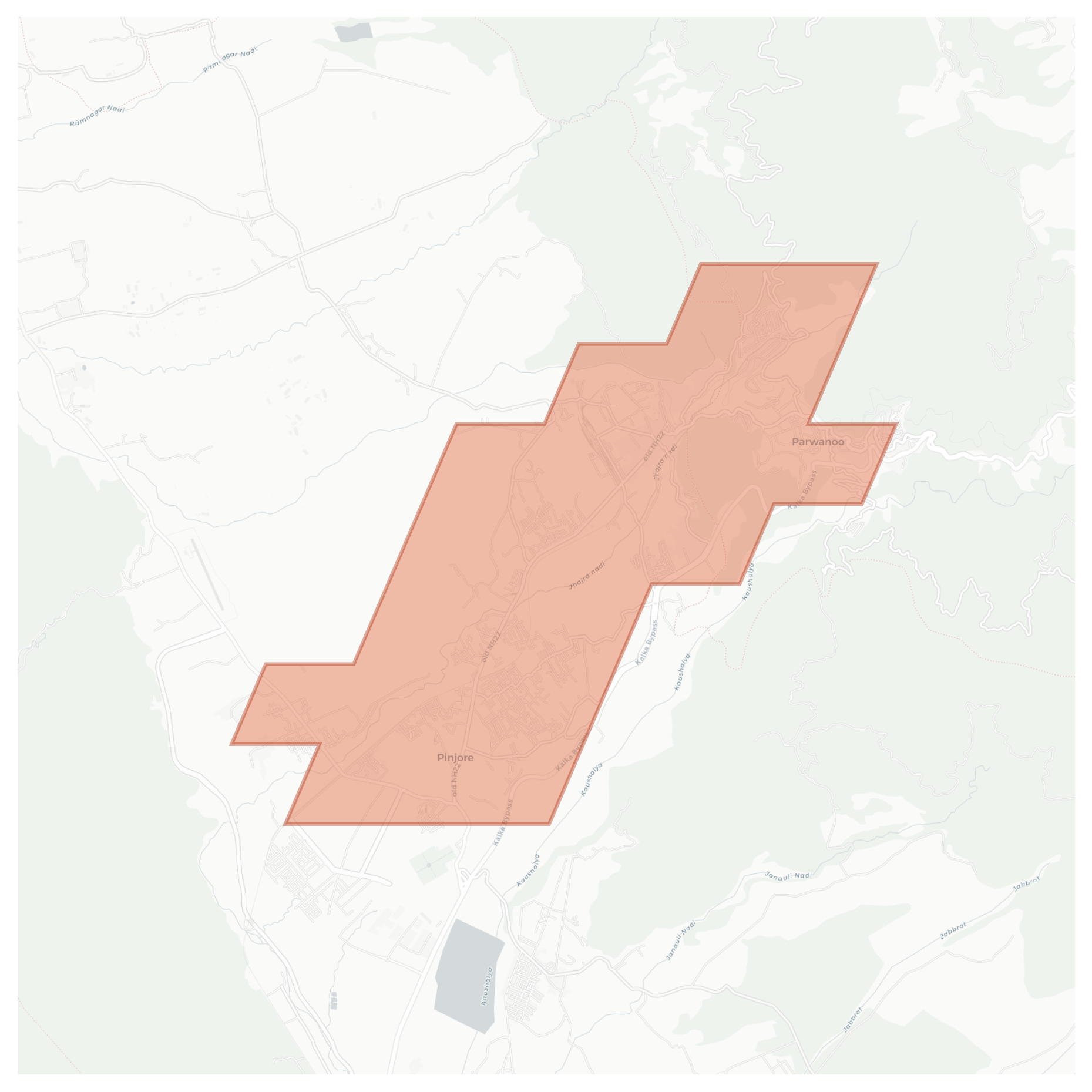 Kalka geographic map