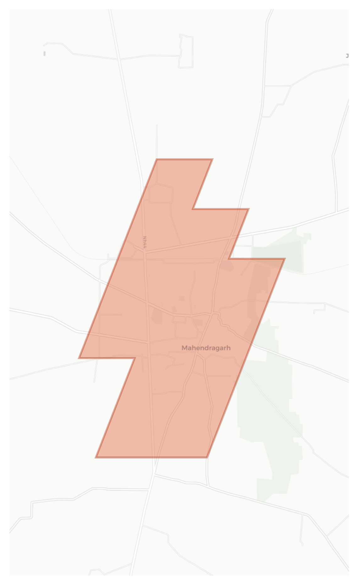 Mahendragarh geographic map