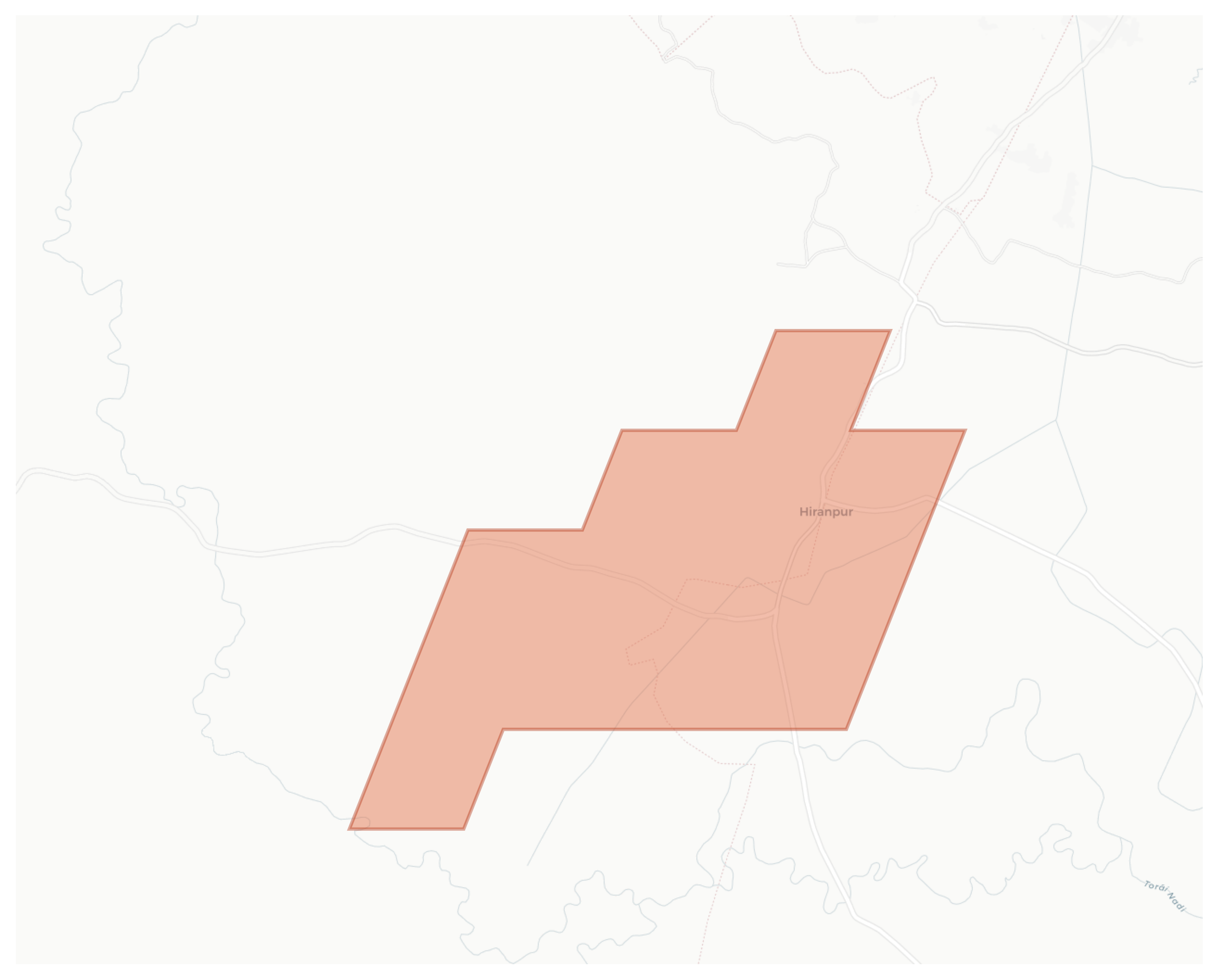 Hiranpur geographic map