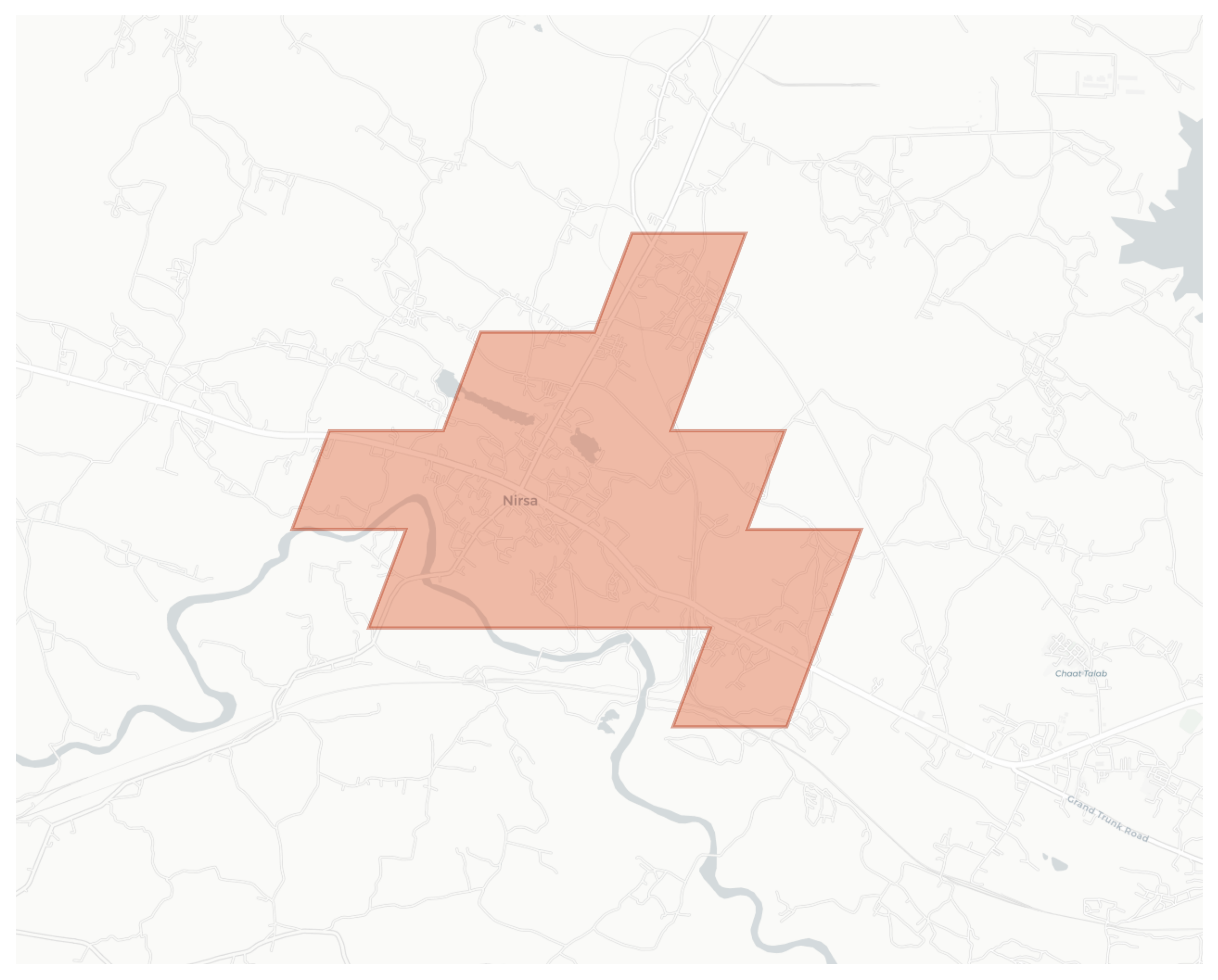 Nirsa geographic map