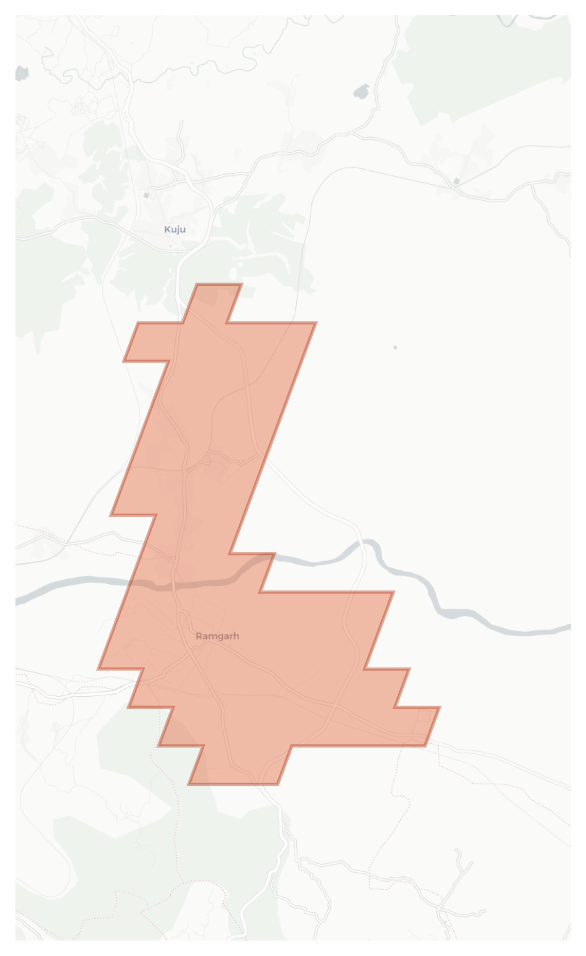 Ramgarh geographic map