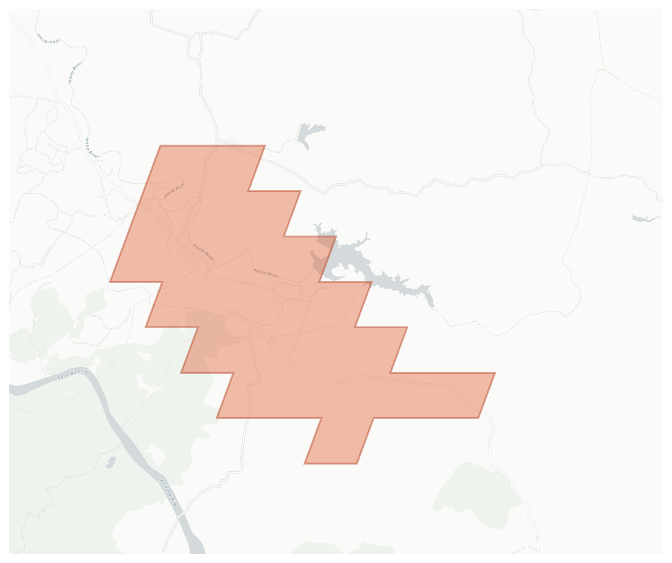 Satbarwa geographic map