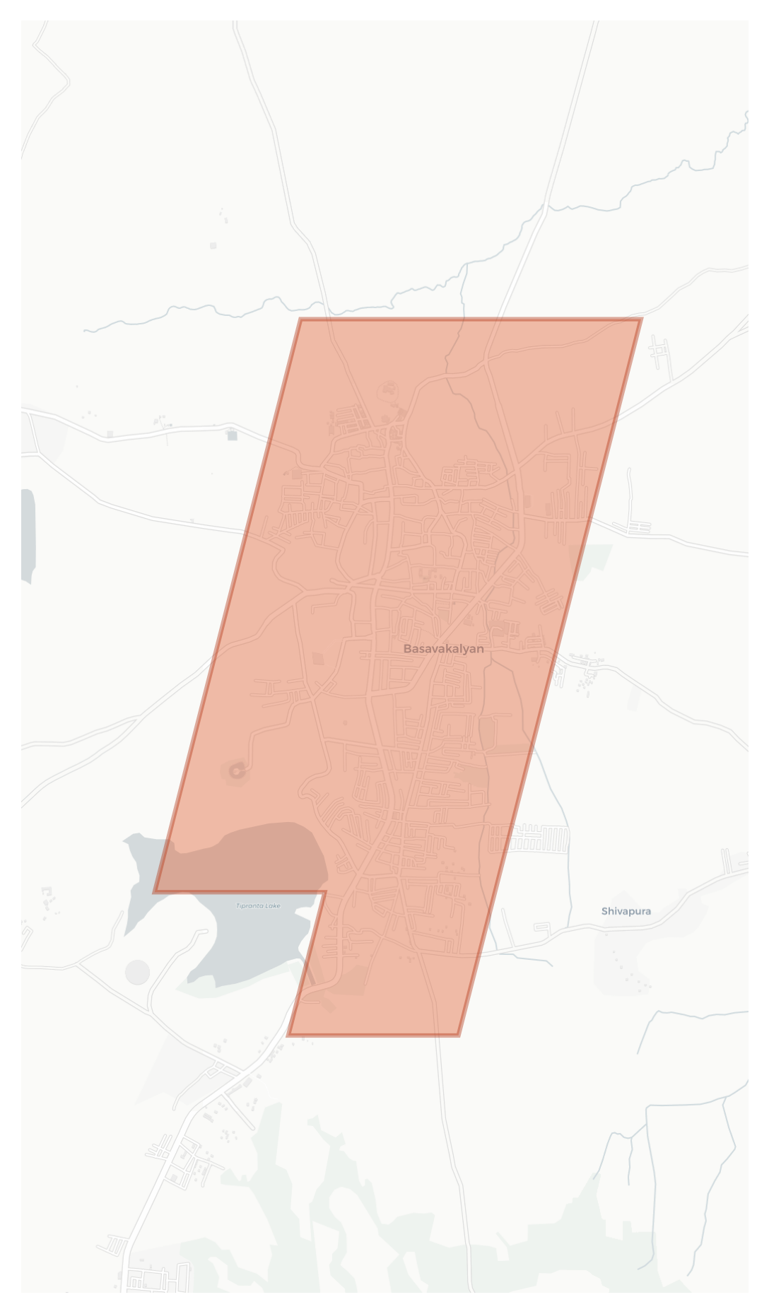 Basavakalyana geographic map