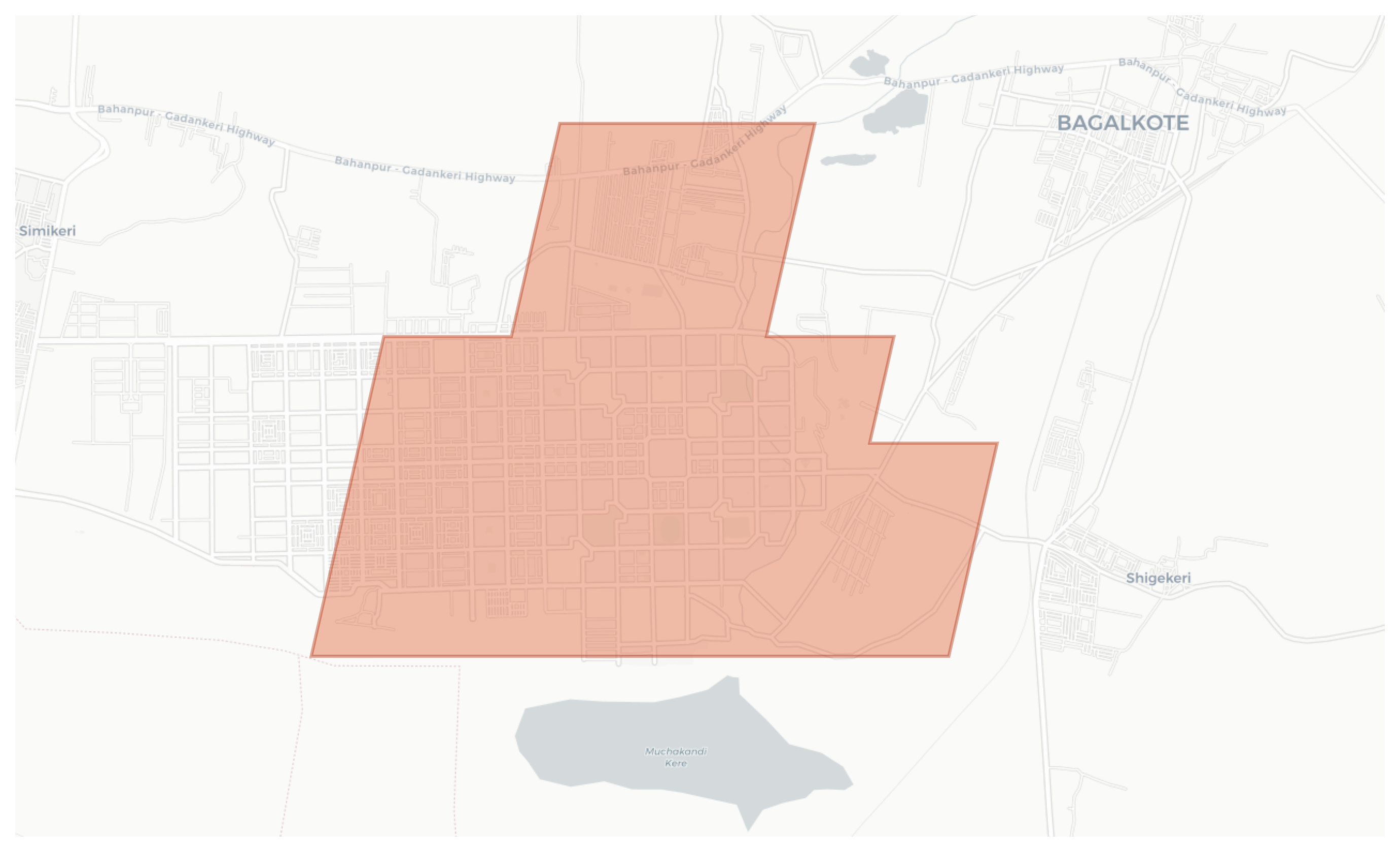 Gaddanakeri Tanda geographic map