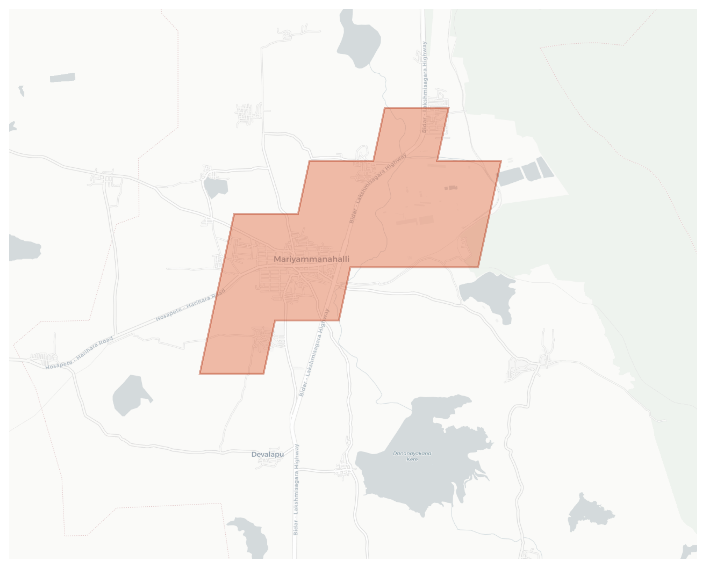 Mariyammanahalli geographic map