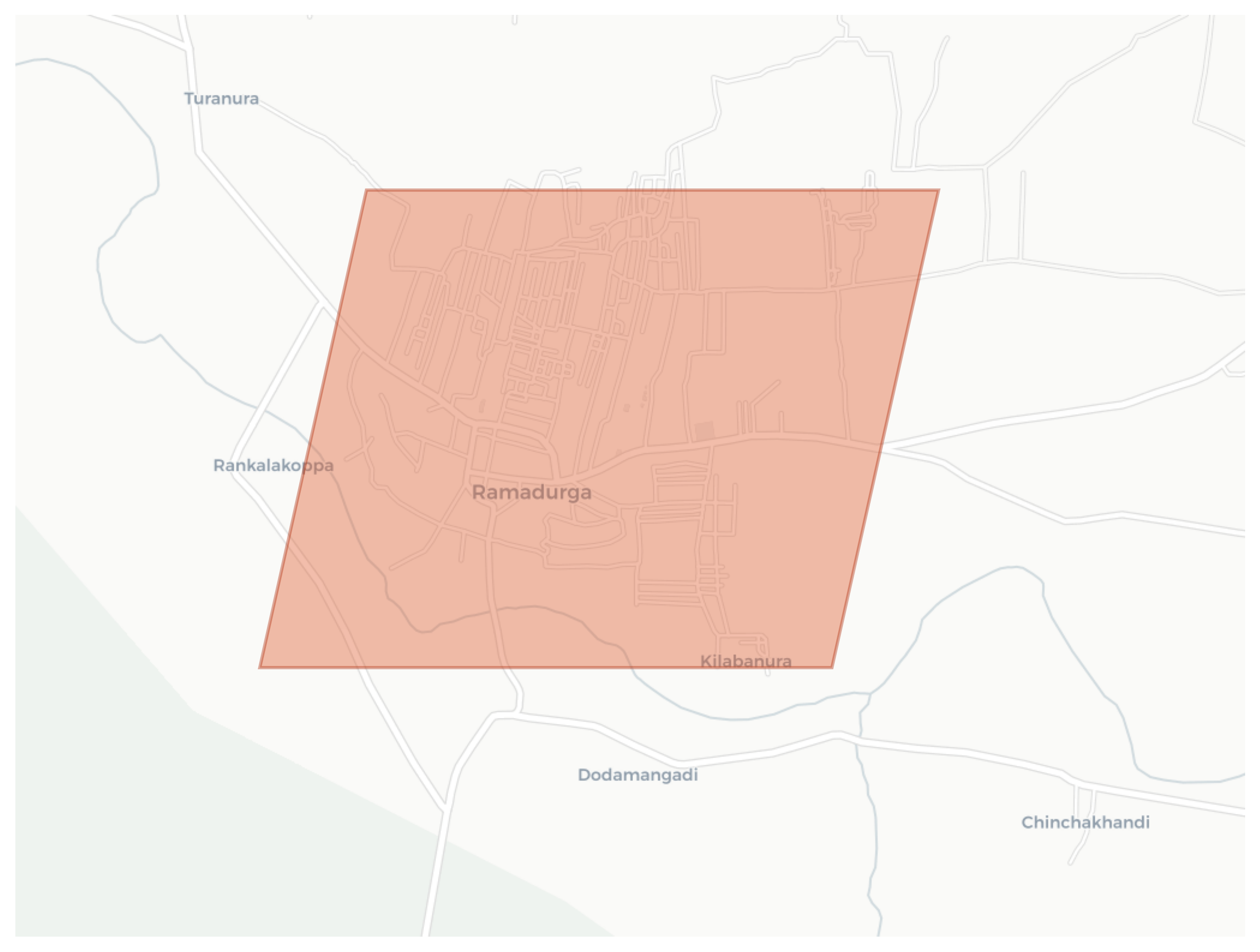 Ramdurg geographic map