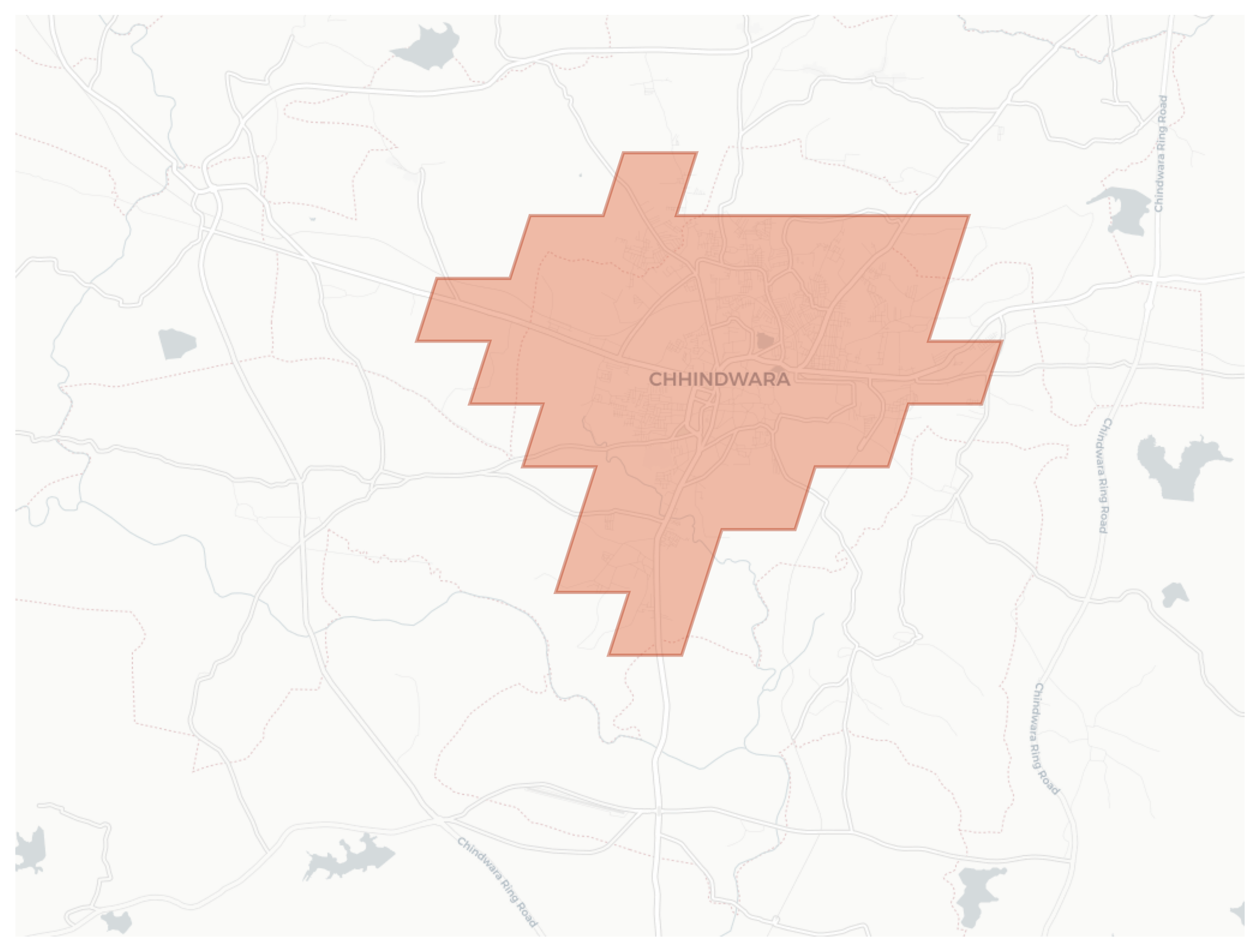 Chhindwara geographic map